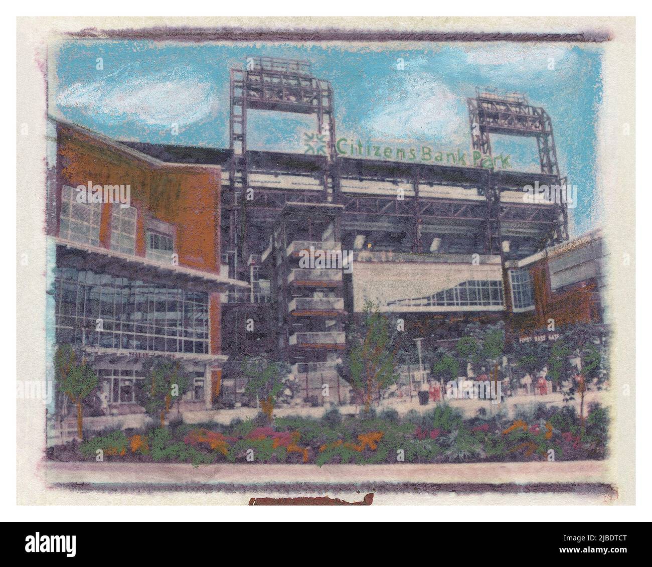 MLB Philadelphia Phillies Citizen Bank Park Banque D'Images