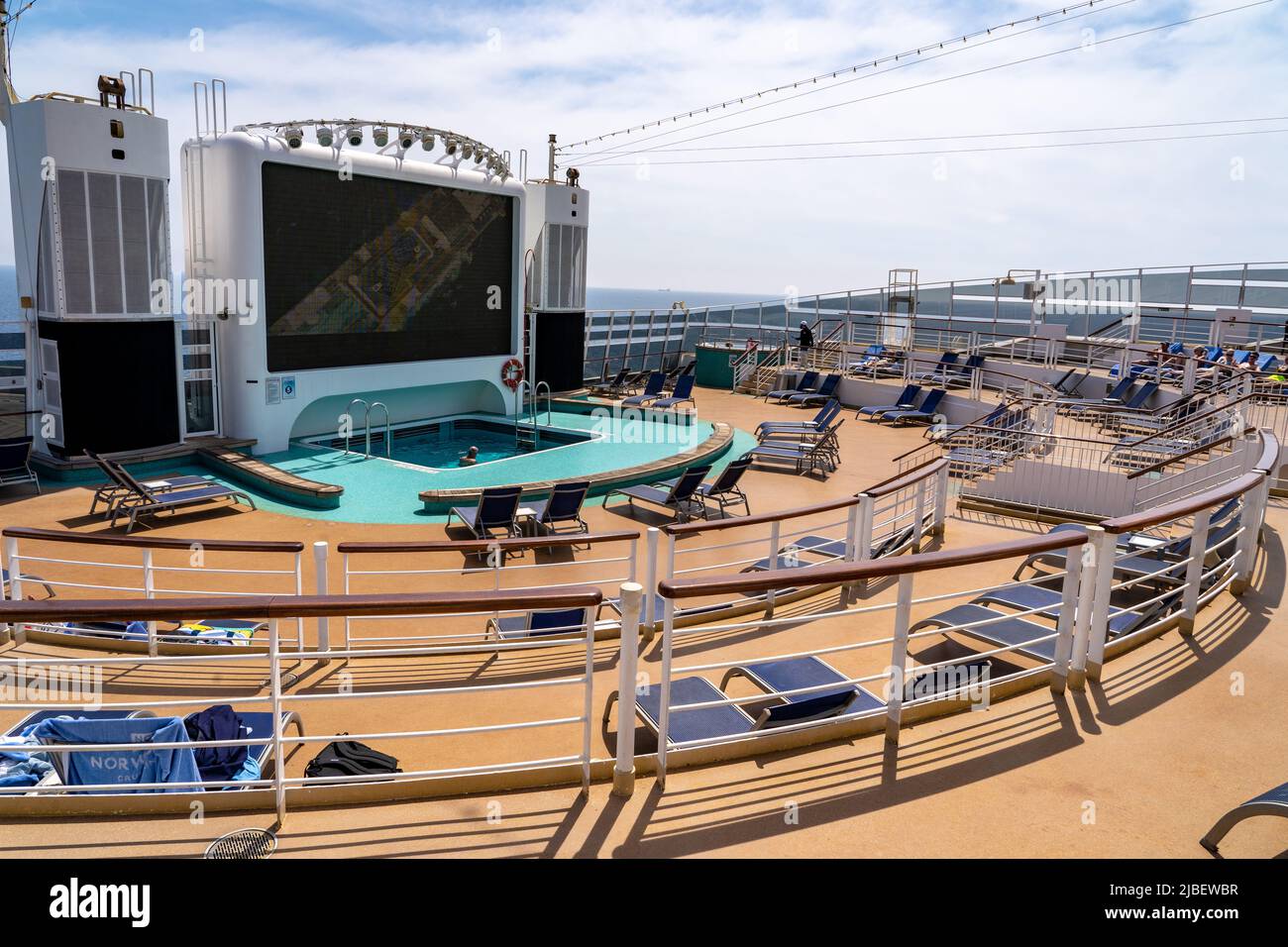 Spice H2O adultes seulement sur le bateau de croisière Epic norvégien Banque D'Images