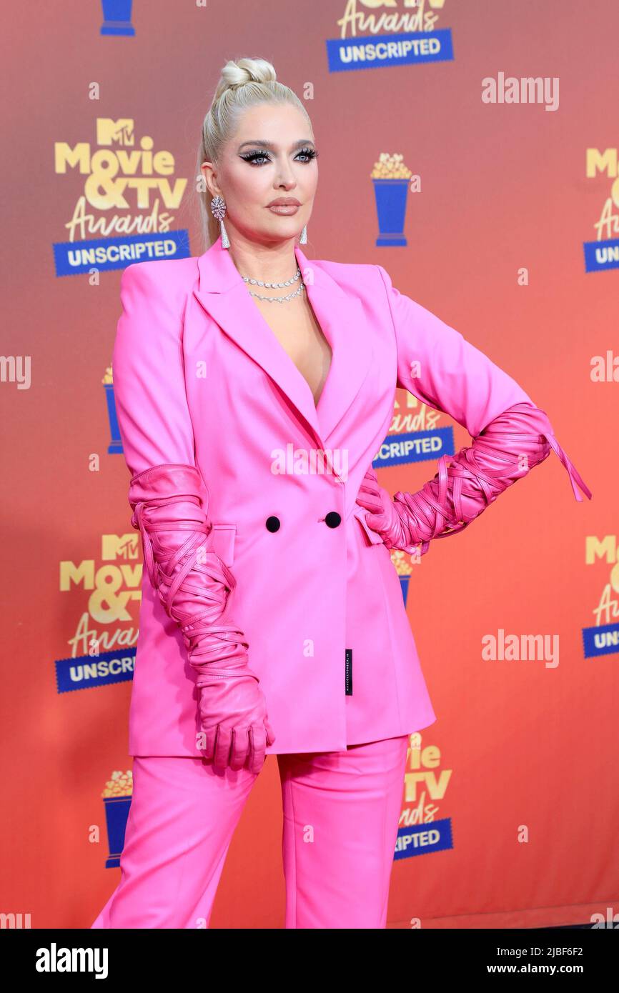 2 juin 2022, Santa Monica, CA, Etats-Unis: LOS ANGELES - JUIN 2: Erika Jayne au MTV film and TV Awards: NON SCRIPTÉ à l'abker Hanger sur 2 juin 2022 à Santa Monica, CA (image de crédit: © Kay Blake/ZUMA Press Wire) Banque D'Images