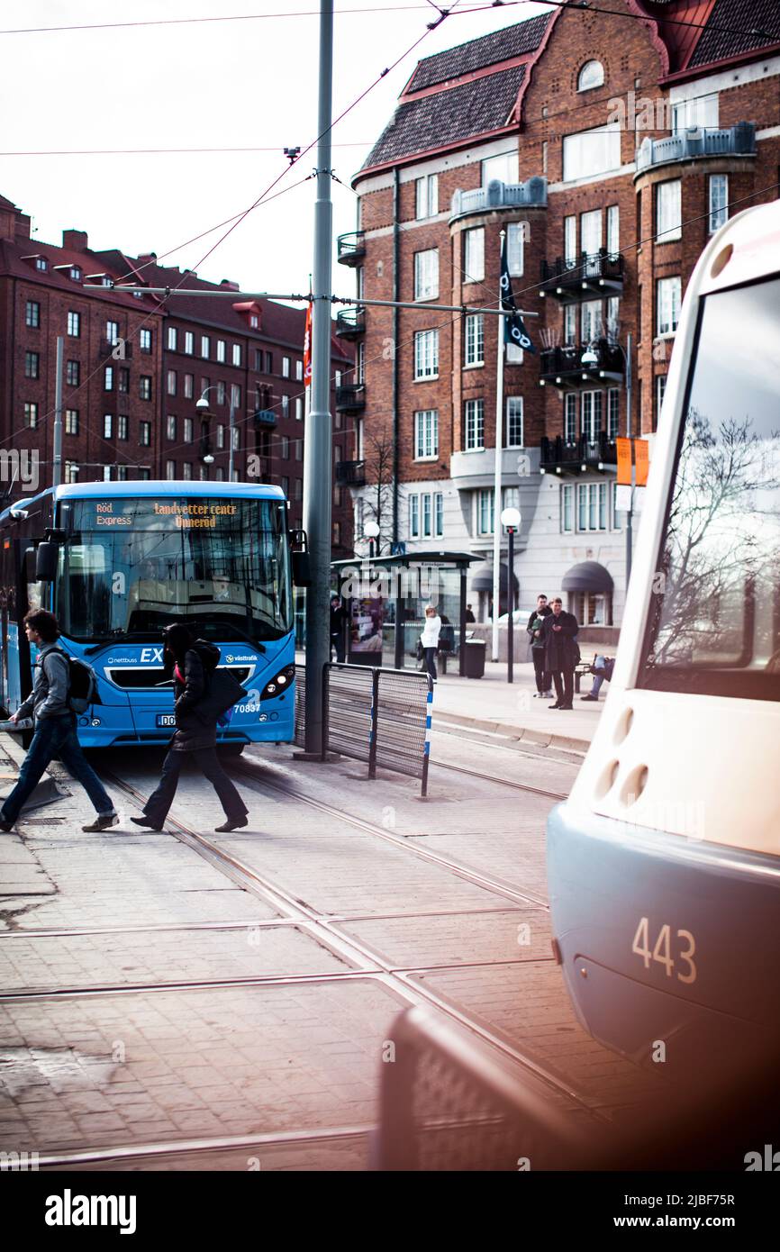 Tramway de la ville de tallinn Banque de photographies et d’images à