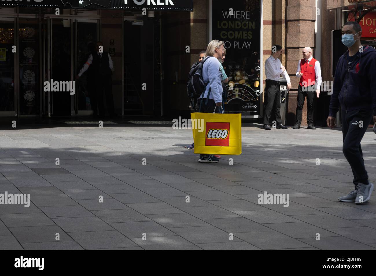 Londres le long du Mall dans l'année du Jubilé de platine Banque D'Images