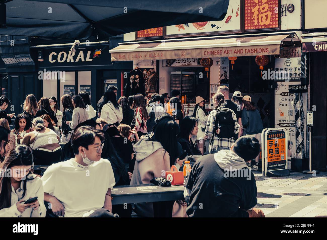 Londres le long du Mall dans l'année du Jubilé de platine Banque D'Images