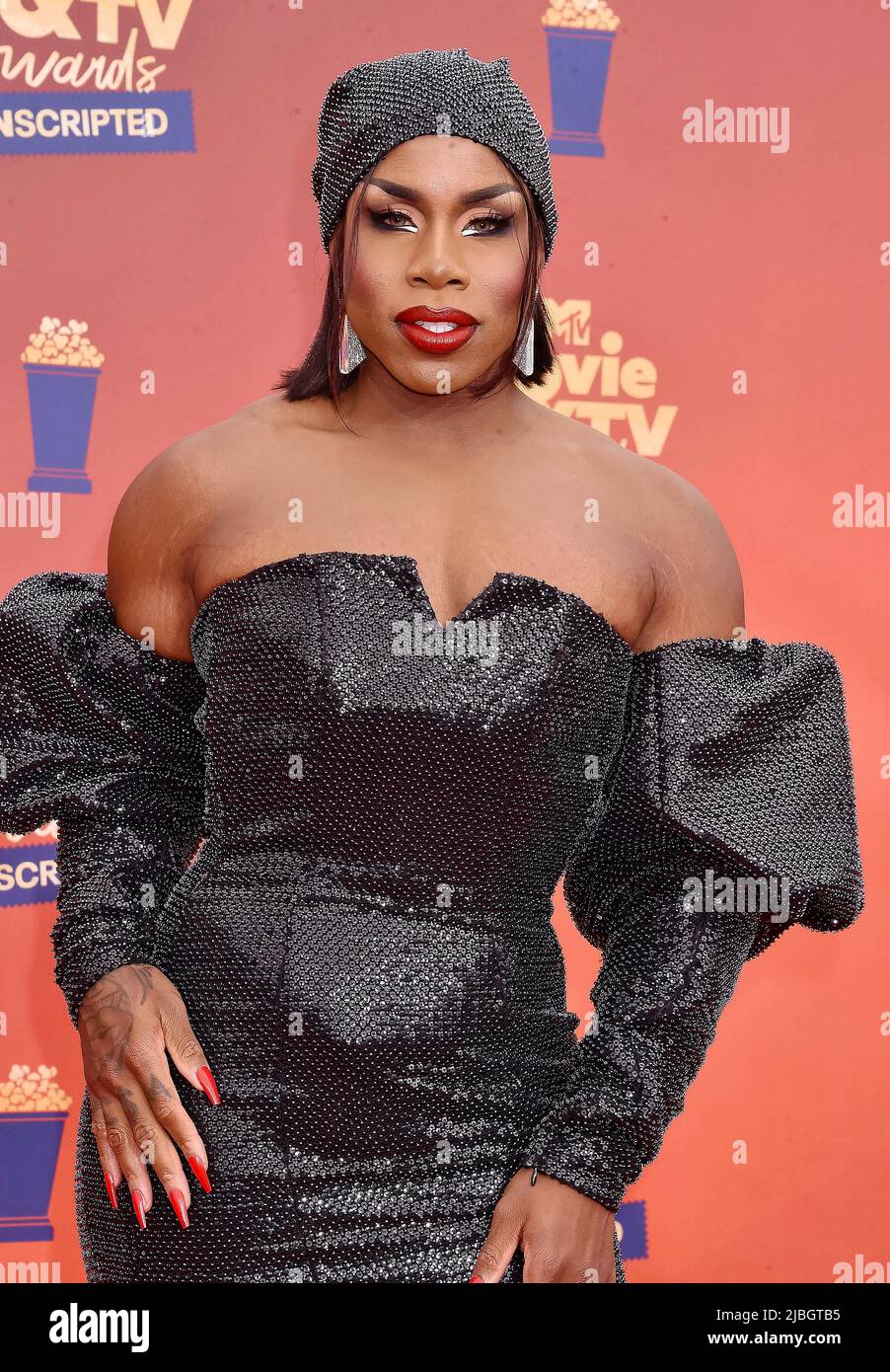Monét X change assiste aux MTV film and TV Awards 2022 UNSCRIPTED at