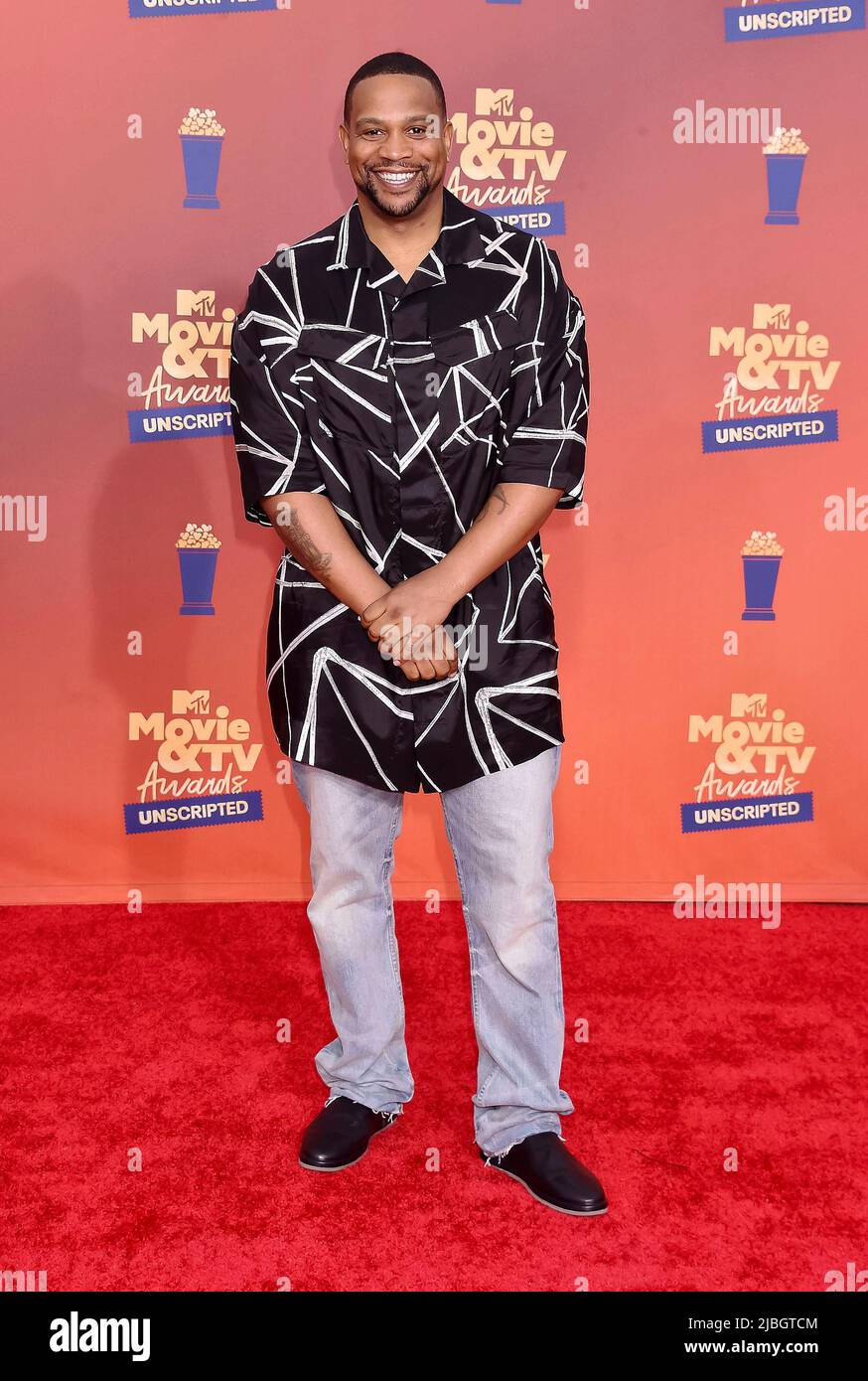 Chike assiste aux MTV film and TV Awards 2022 UNSCRIPTED à Barker