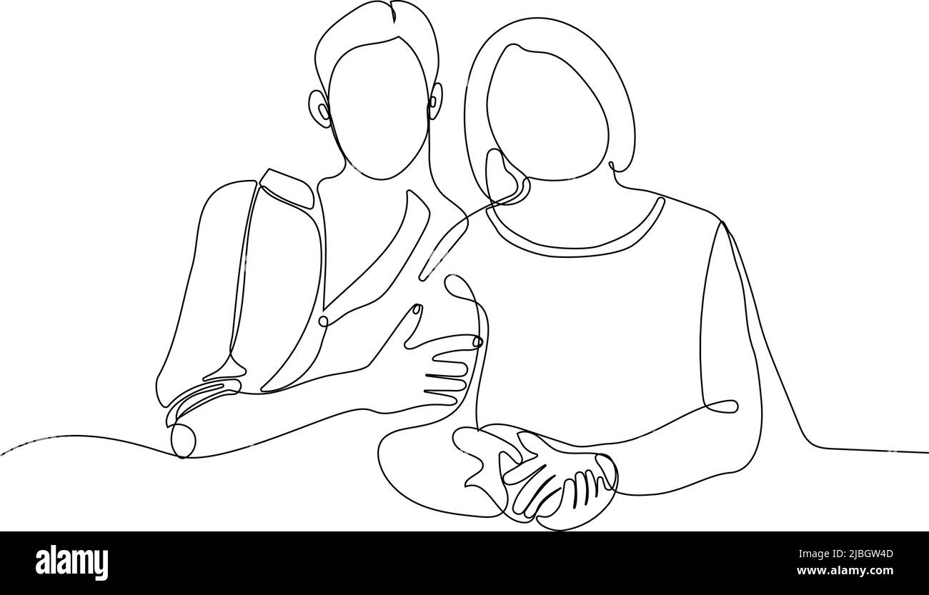 portrait de la vieille grand-mère heureuse et de la petite fille Illustration de Vecteur