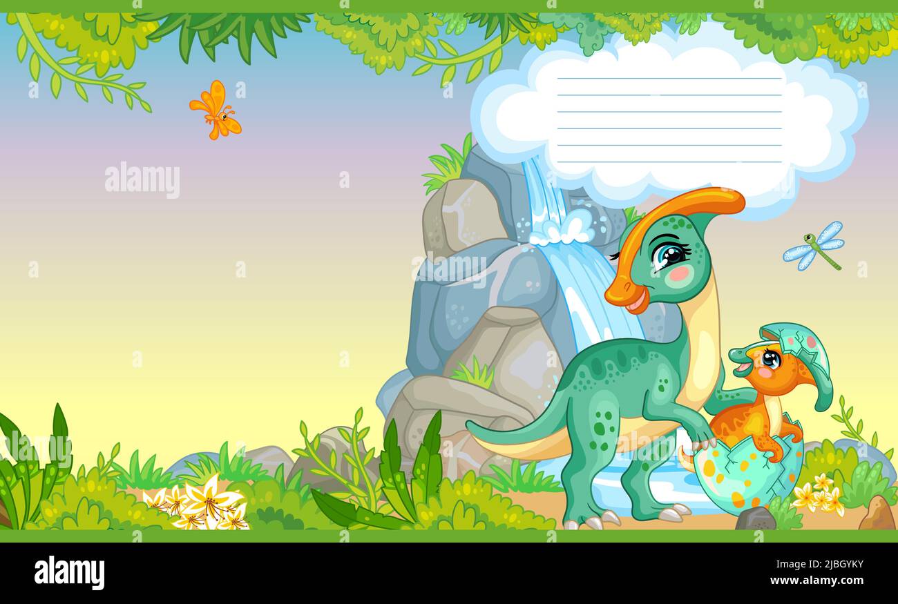 Page De Garde Dinosaure