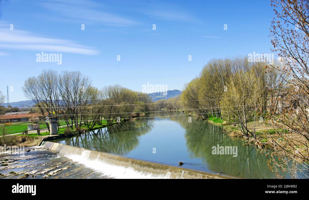 Roda de Ter, Comarca del Osona, Barcelone, Catalogne, Espagne, Europe, Banque D'Images