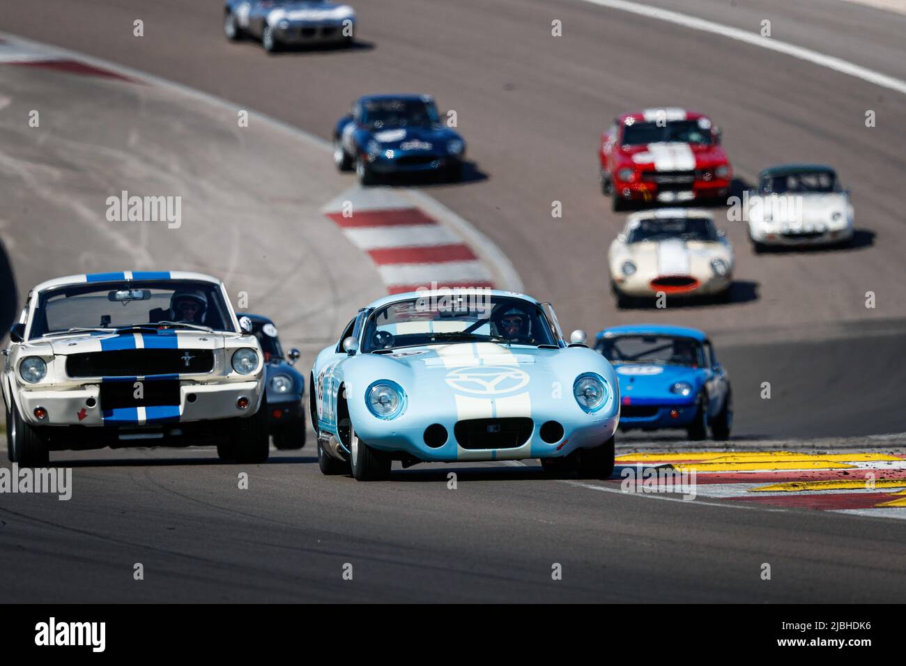 169 Brice PINEAU/Olivier MUYTJENS, (GBR), Lotus Elan 26R 1964, action pendant le Grand Prix de l'Age d'Or 2022, de 3 juin à 5, 2022 sur le circuit de Dijon-Prenois, à Dijon, France - photo Alexandre Guillaumot / DPPI Banque D'Images