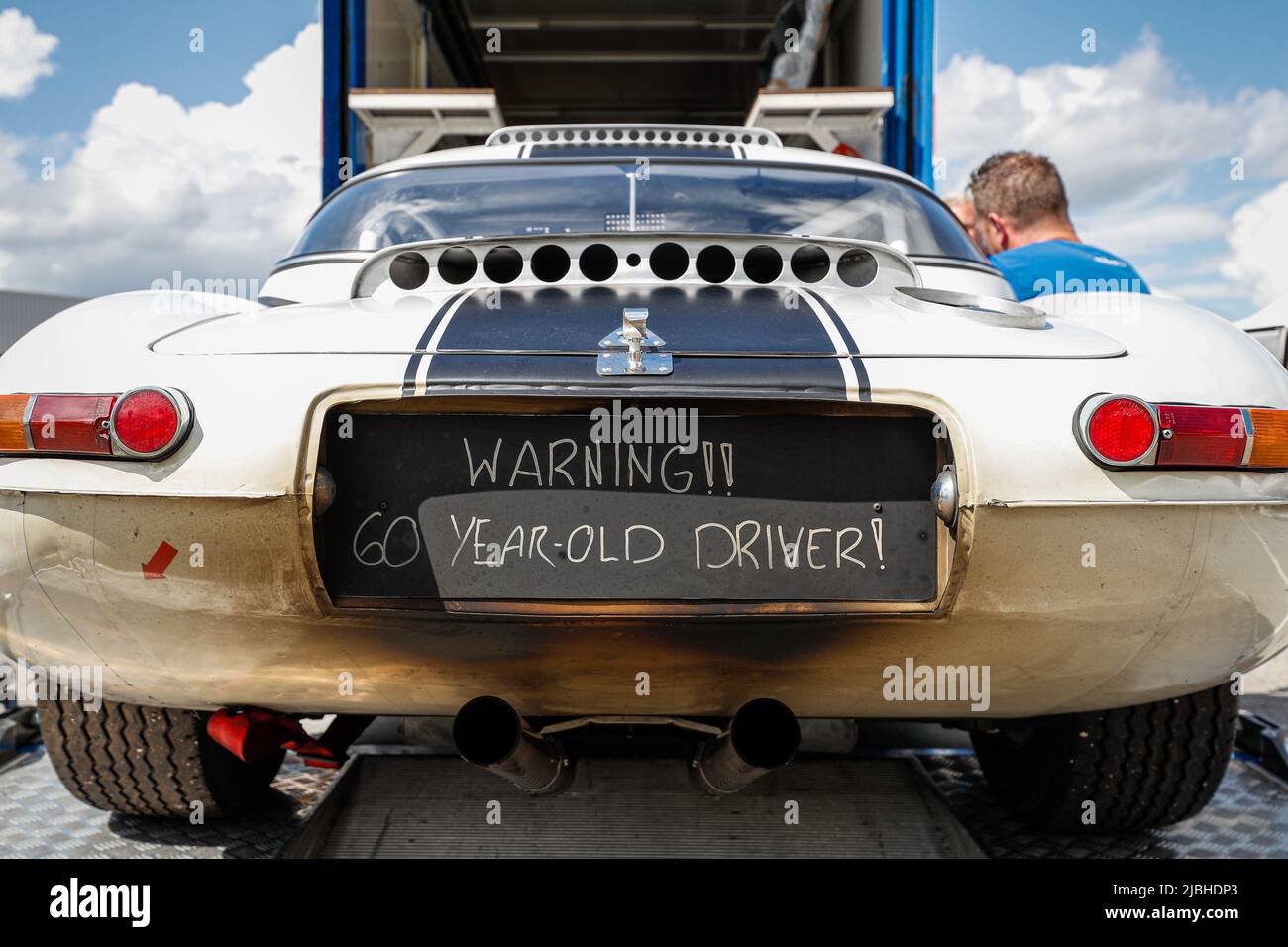 Illustration au Grand Prix de l'Age d'Or 2022, de 3 juin au 5, 2022 sur le circuit de Dijon-Prenois, à Dijon, France - photo Julien CMER / DPPI Banque D'Images