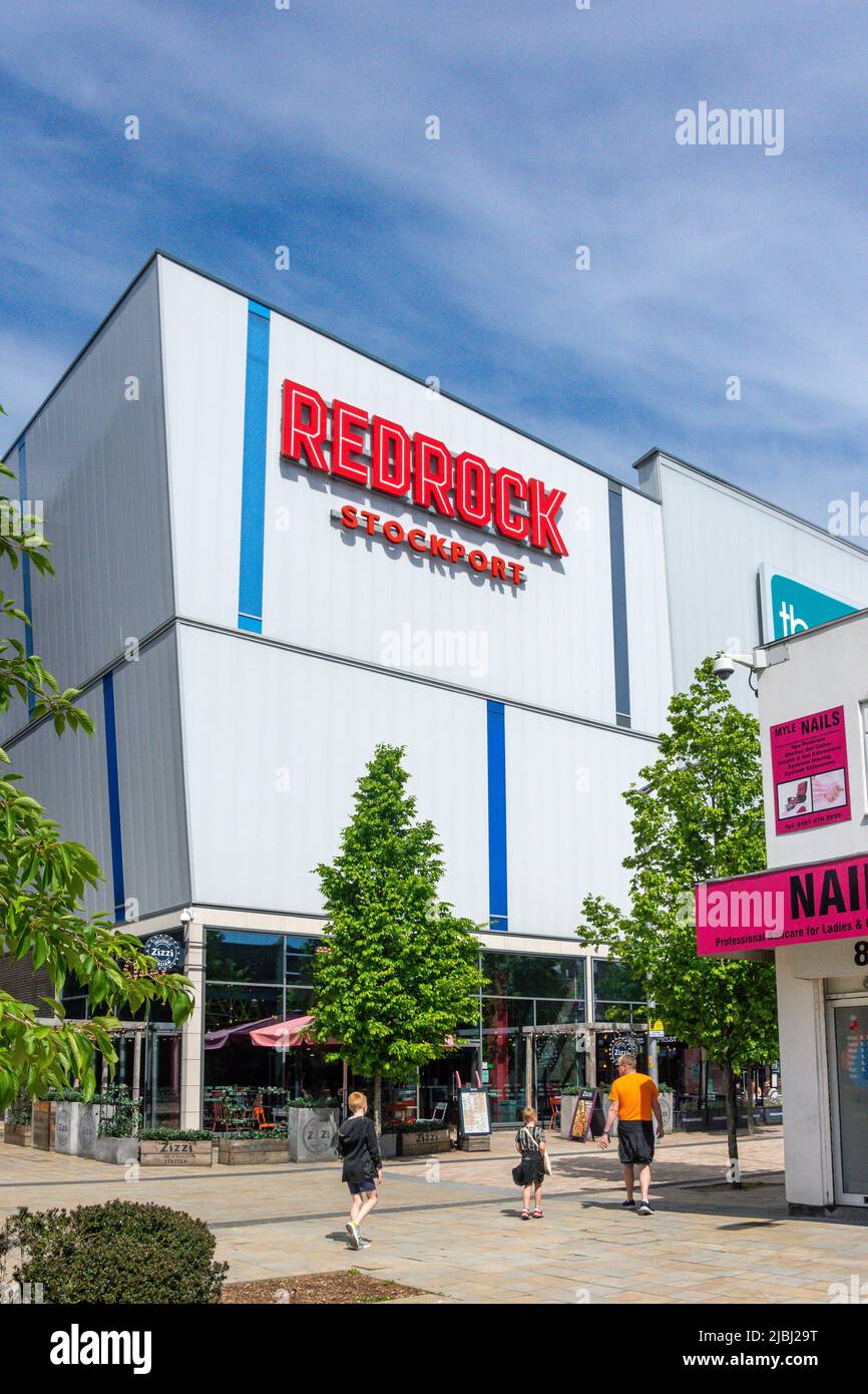 Centre de loisirs et restaurants de Redrock Stockport, Stockport, Bridgefield Street, Greater Manchester, Angleterre, Royaume-Uni Banque D'Images