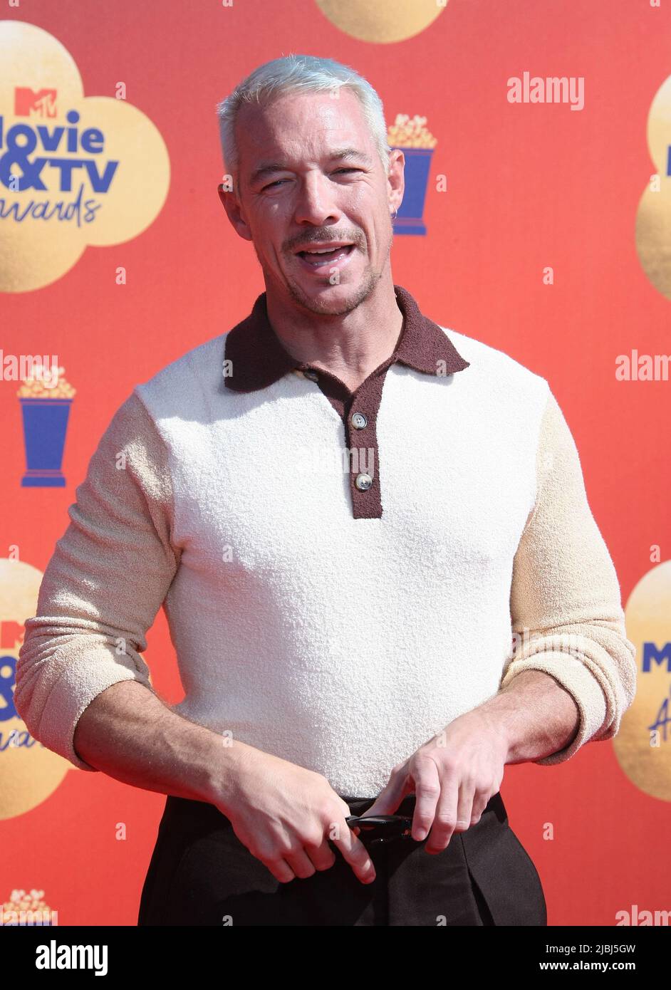 Santa Monica, États-Unis. 05th juin 2022. Diplo participe aux MTV Movie & TV Awards 2022 au Barker Hangar on 05 juin 2022 à Santa Monica, en Californie. Photo: Crash/imageSPACE crédit: Imagespace/Alamy Live News Banque D'Images