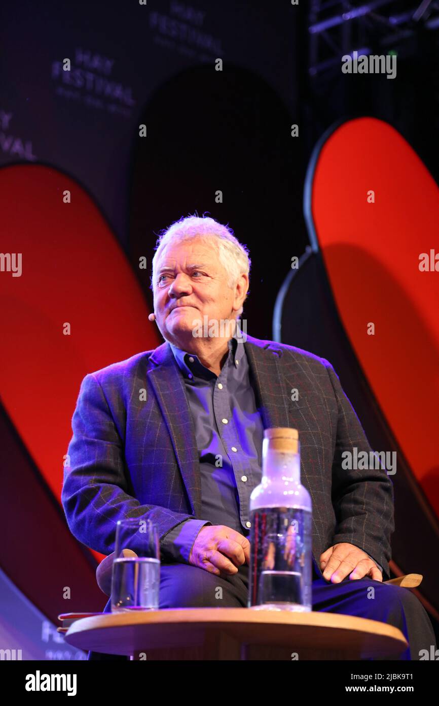 Comédien et auteur-compositeur Max Boyce, Hay Festival 2022, Hay-on-Wye, Brecknockshire, Powys, Pays de Galles, Grande-Bretagne, Royaume-Uni, Royaume-Uni, Europe Banque D'Images