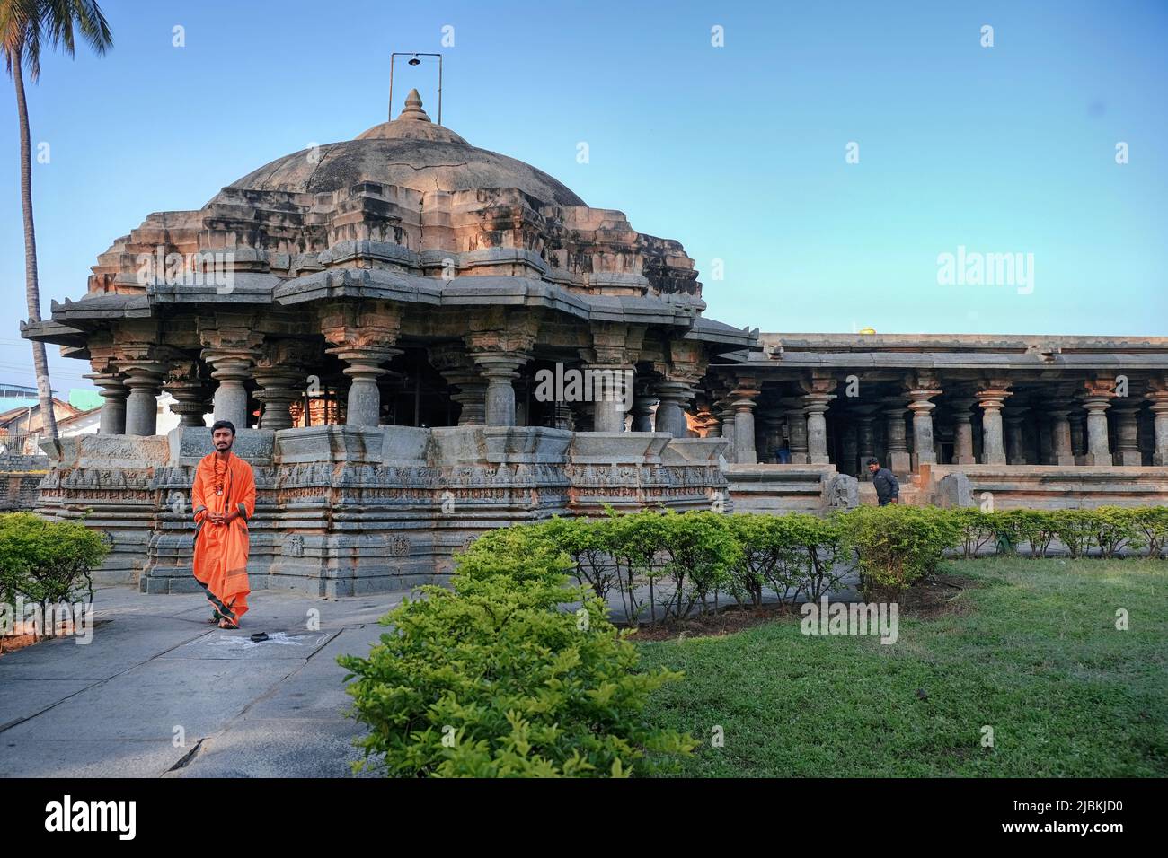 Temple de Chandramouleshwara (Temple Ishwara.) , Arasikere est situé dans le quartier Hassan de Karnataka. Banque D'Images