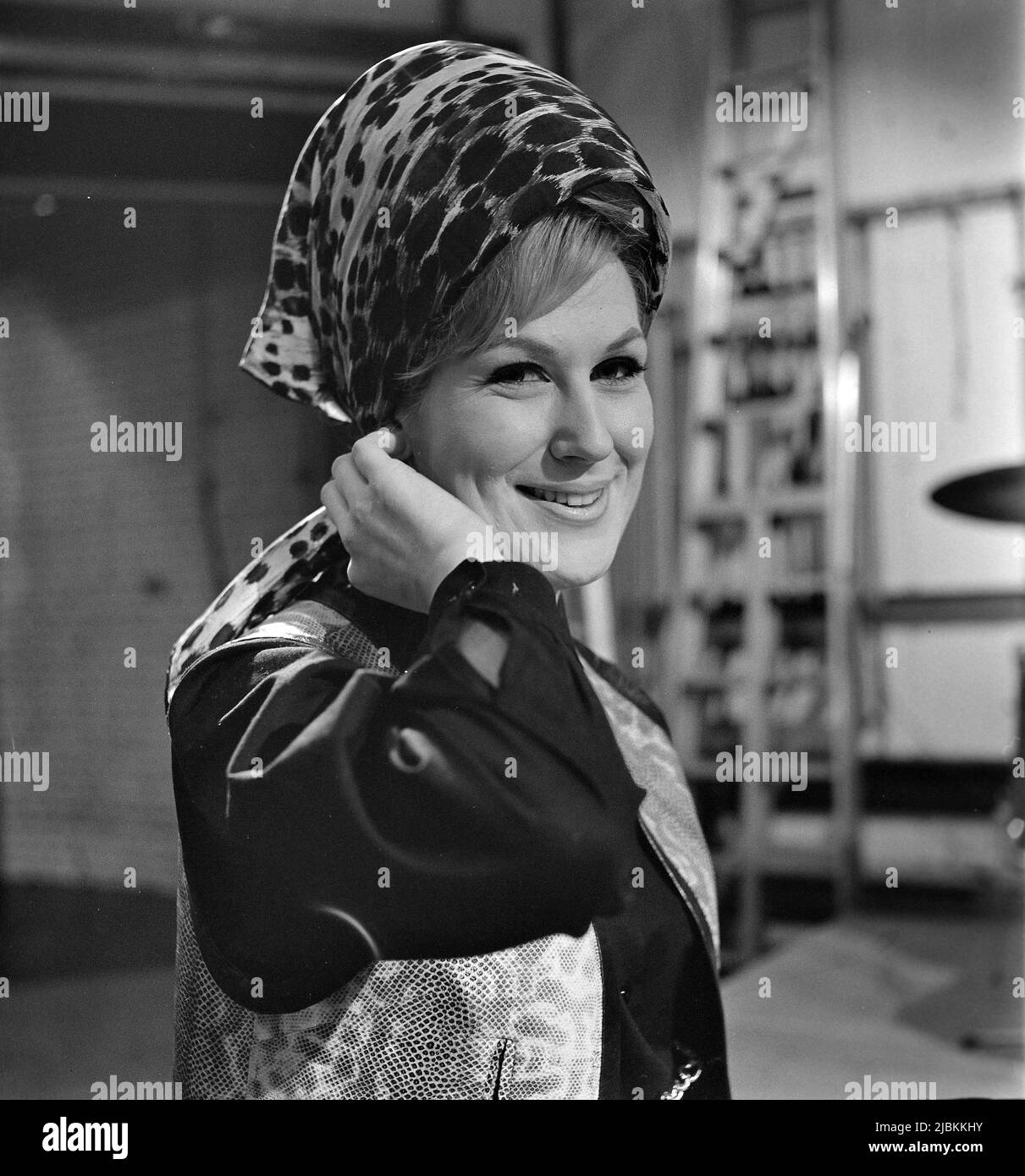 DUSTY SPRINGFIELD (1939-1999) chanteur de pop britannique en janvier 1964. Photo : Tony Gale Banque D'Images