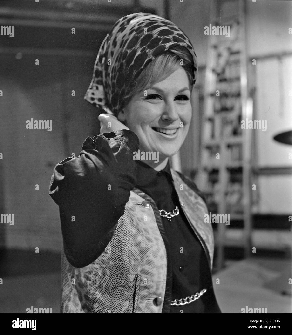 DUSTY SPRINGFIELD (1939-1999) chanteur de pop britannique en janvier 1964. Photo : Tony Gale Banque D'Images