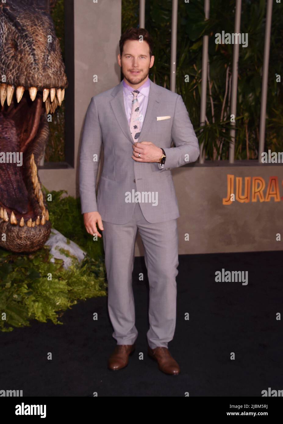 HOLLYWOOD, CA - JUIN 06 : Chris Pratt assiste à la première de Universal Pictures à Los Angeles, « Jurassic World Dominion », au TCL Chinese Theatre, sur J Banque D'Images