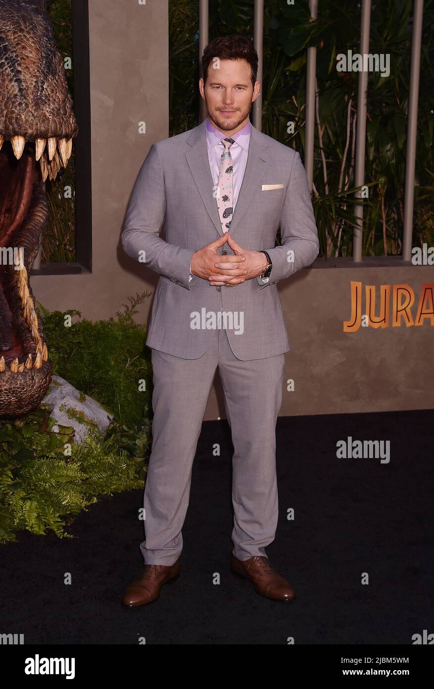 HOLLYWOOD, CA - JUIN 06 : Chris Pratt assiste à la première de Universal Pictures à Los Angeles, « Jurassic World Dominion », au TCL Chinese Theatre, sur J Banque D'Images
