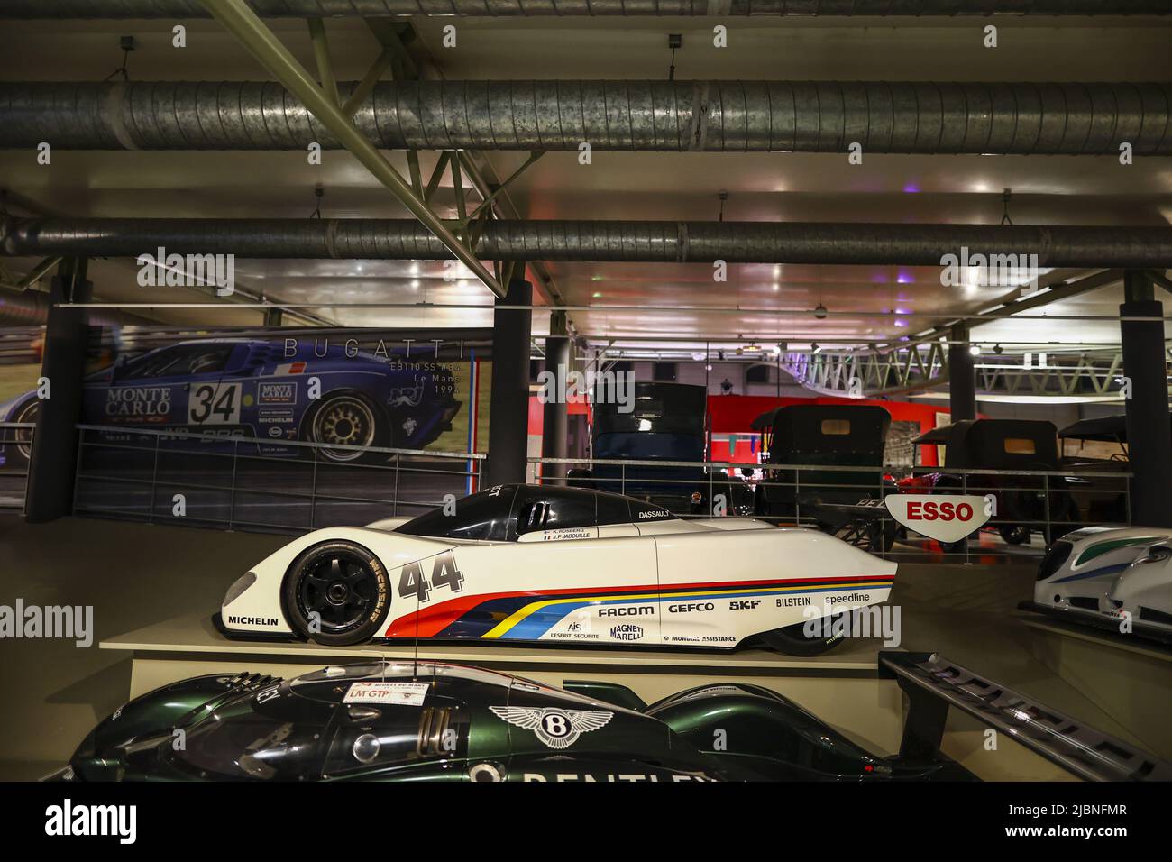 Peugeot 905 dans le musée ACO pendant les séances de qualification et les pratiques libres des 2022 24 heures du Mans, 3rd tour du Championnat du monde d'endurance FIA 2022, sur le circuit de la Sarthe, de 8 juin à 12, 2022 au Mans, France - photo: Joao Filipe/DPPI/LiveMedia Banque D'Images