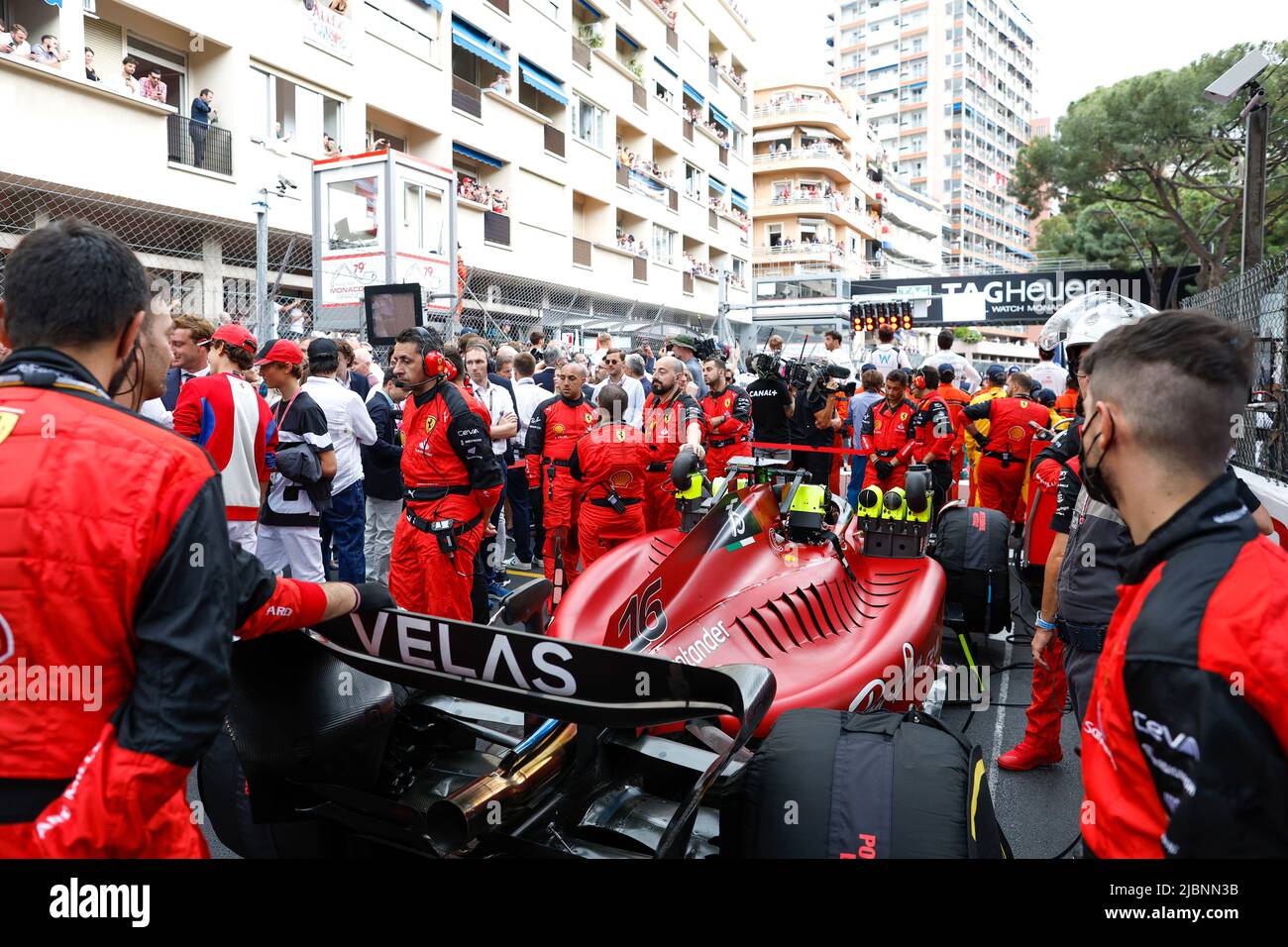 Monte-Carlo, Monaco. 29th mai 2022. #16 Charles Leclerc (MCO, Scuderia Ferrari), Grand Prix de Monaco F1 au circuit de Monaco le 29 mai 2022 à Monte-Carlo, Monaco. (Photo par HIGH TWO) Credit: dpa/Alay Live News Banque D'Images