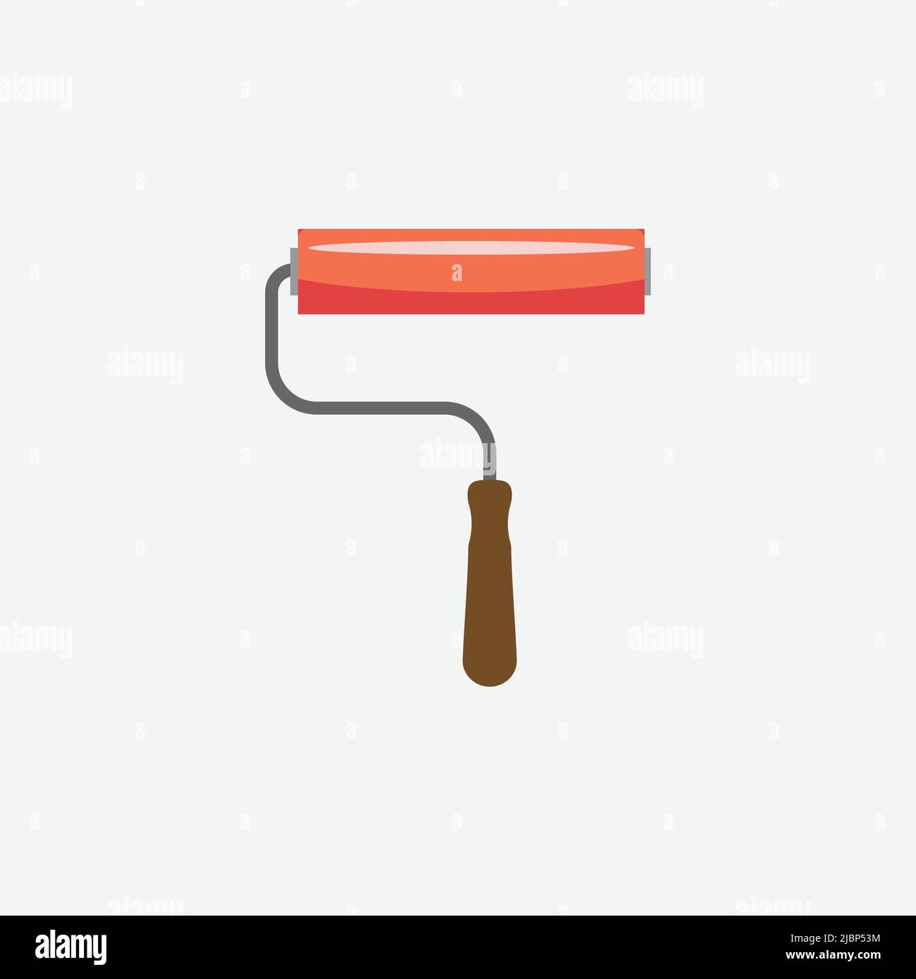 Icône de forme de rouleau. Conception Web isolée - vecteur Illustration de Vecteur