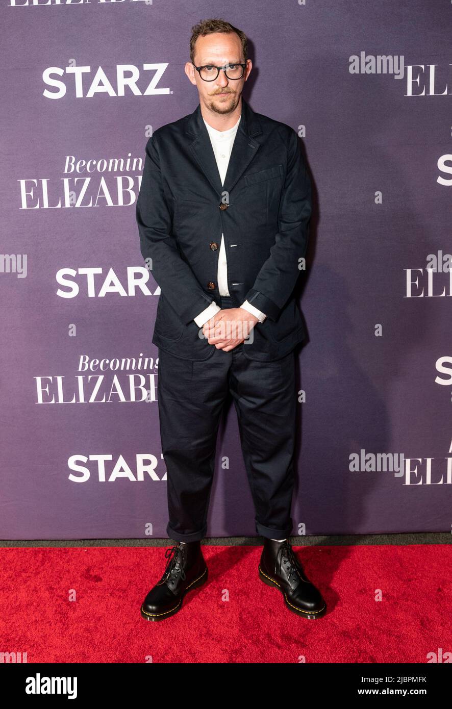 New York, États-Unis, 7 juin 2022, Leo Bill assiste à la première de STARZ « devenir Elizabeth » à New York au Plaza Hotel de New York sur 7 juin 2022. (Photo de Lev Radin/Sipa USA) Banque D'Images