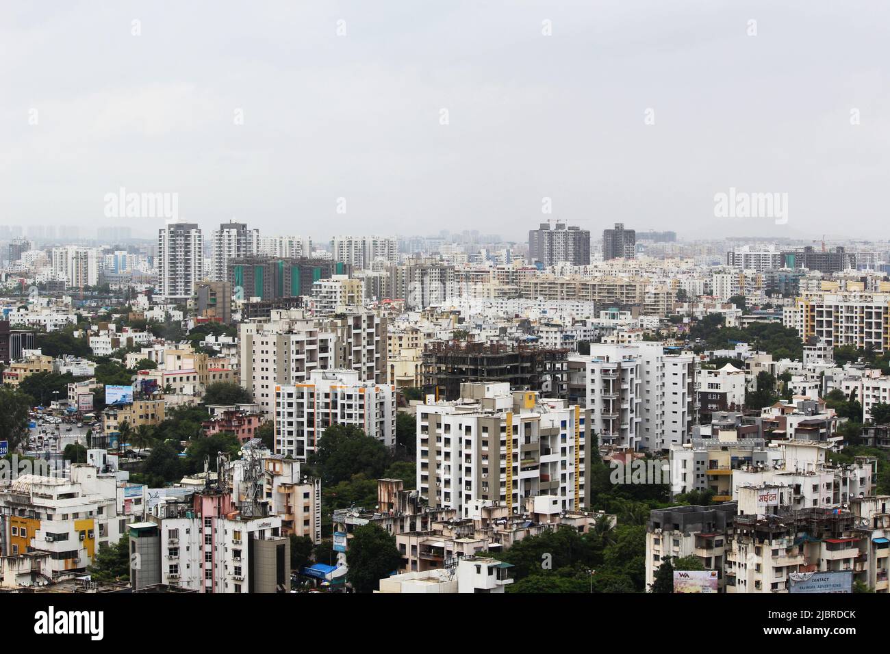 Baner City, Pune, Maharashtra, Inde Banque D'Images