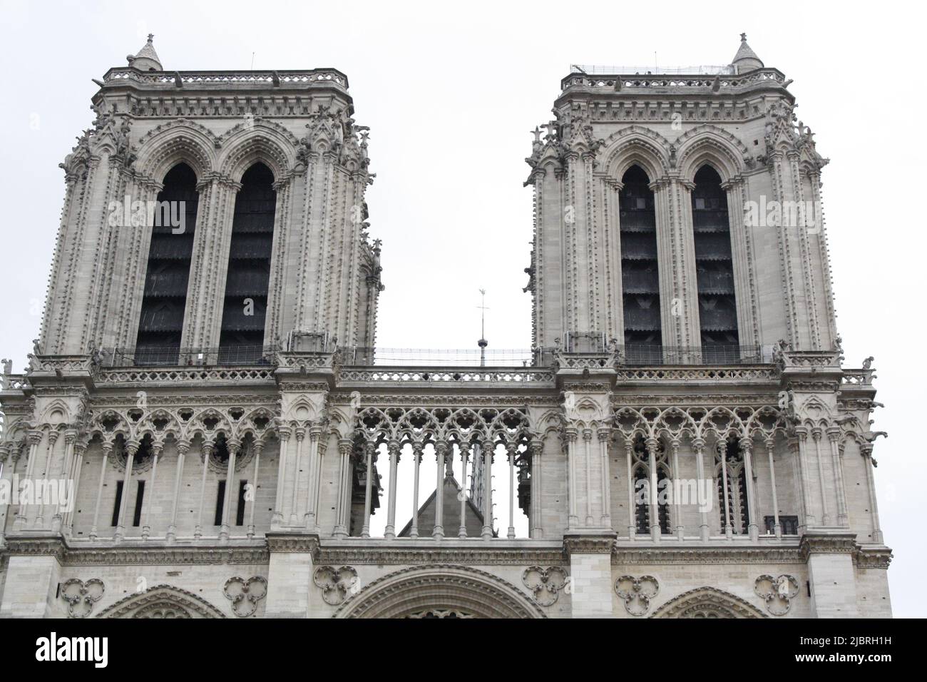 Les clochers de la cathédrale notre-Dame Banque D'Images