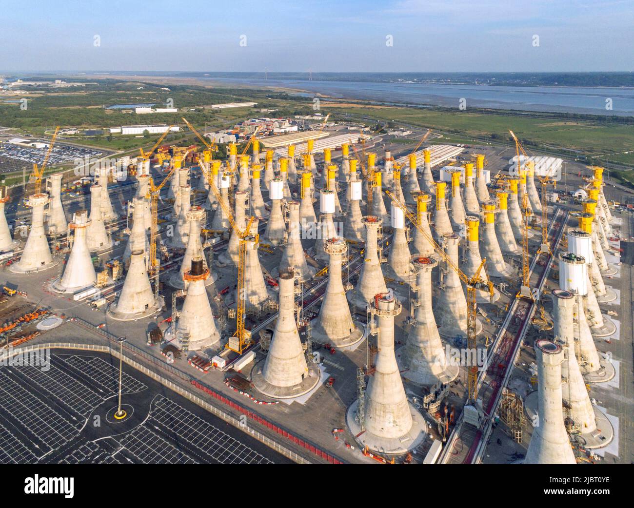 Parc éolien offshore france Banque de photographies et d'images à haute  résolution - Alamy