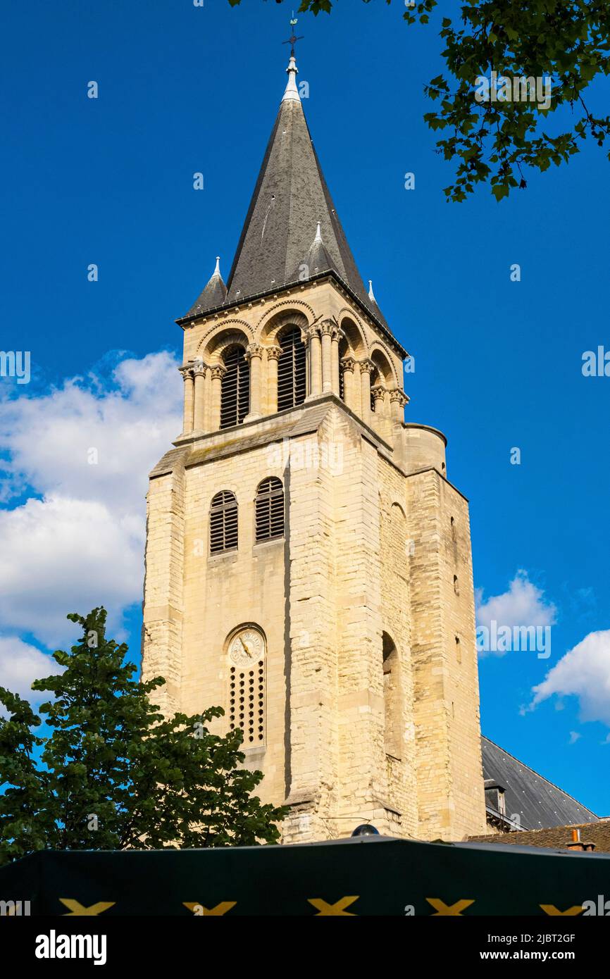 France, Paris, église Saint-Germain-des-Prés Banque D'Images
