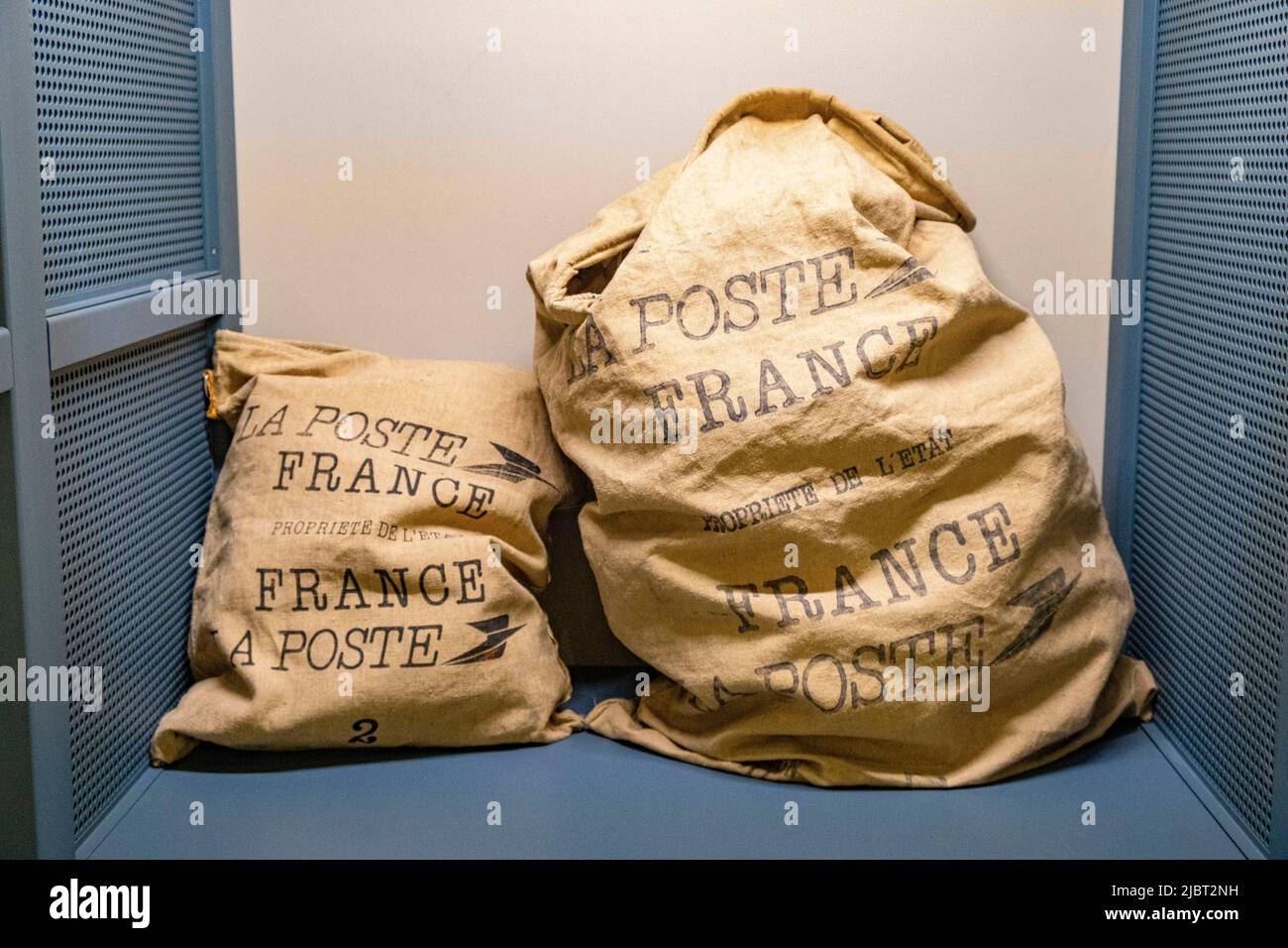 France, Paris, le Musée postal Banque D'Images