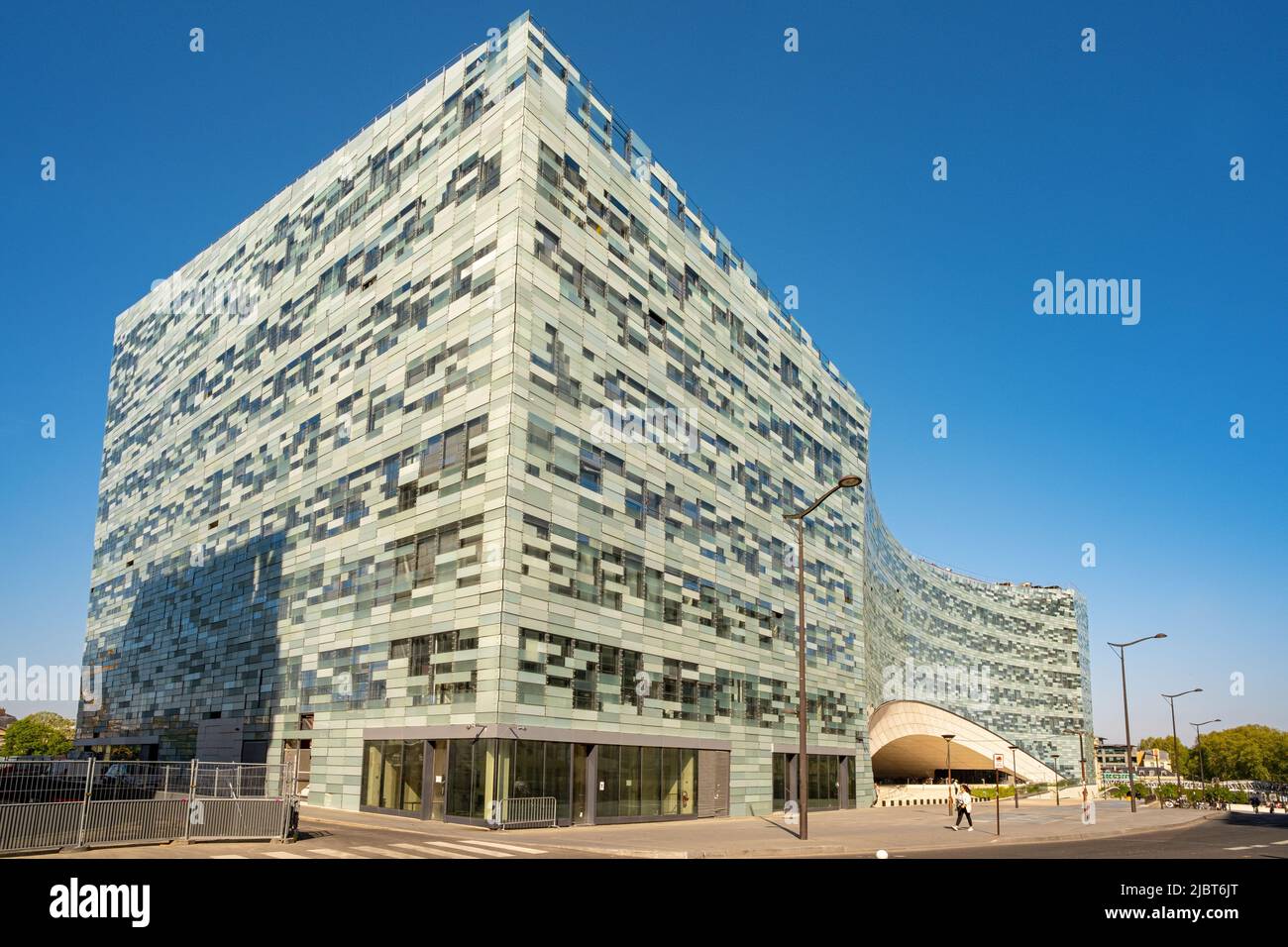 France, Paris, le siège du quotidien le monde Banque D'Images
