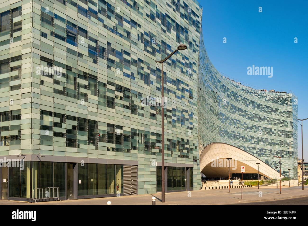 France, Paris, le siège du quotidien le monde Banque D'Images