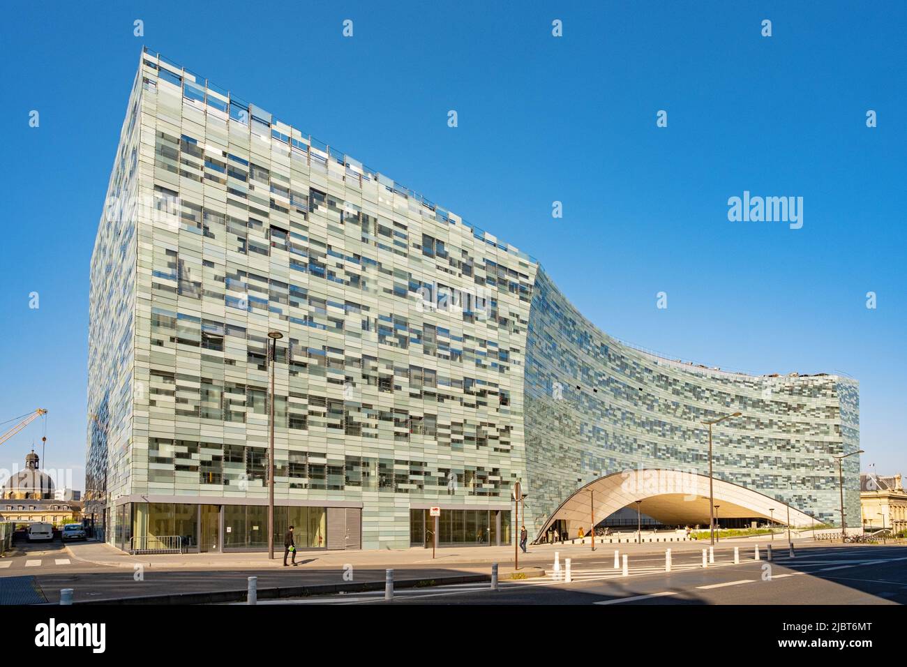 France, Paris, le siège du quotidien le monde Banque D'Images