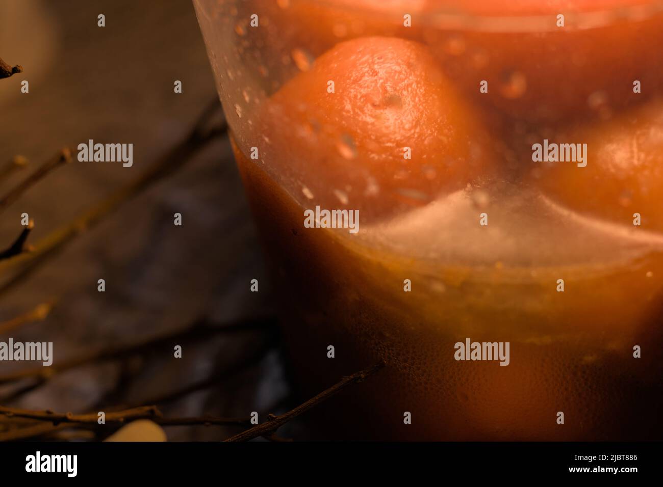 envie de bonbons indiens au réfrigérateur ou au réfrigérateur à minuit Banque D'Images