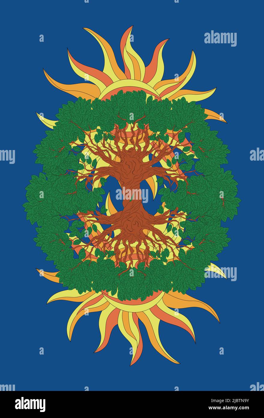 Des cartes qui disent de la fortune. Photo de fond pour illustrer la technique de la fortune-dire et des prédictions. Cartes blanches sur fond sombre. Illustration de Vecteur