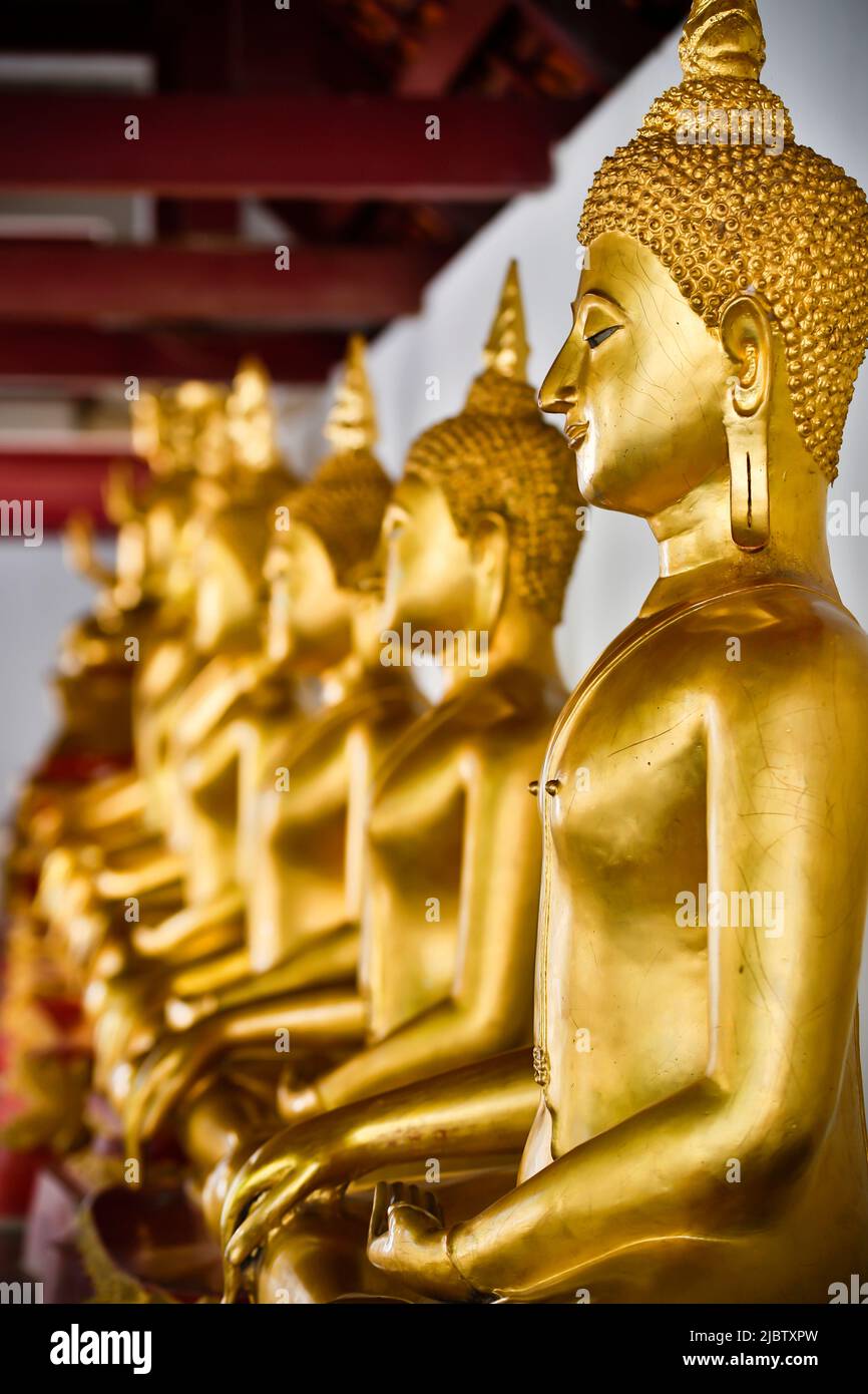 Wat Phra si Rattana Mahathe également appelé Wat Yai est un temple bouddhiste (wat) dans la province de Phitsanulok, en Thaïlande, où il est situé Banque D'Images