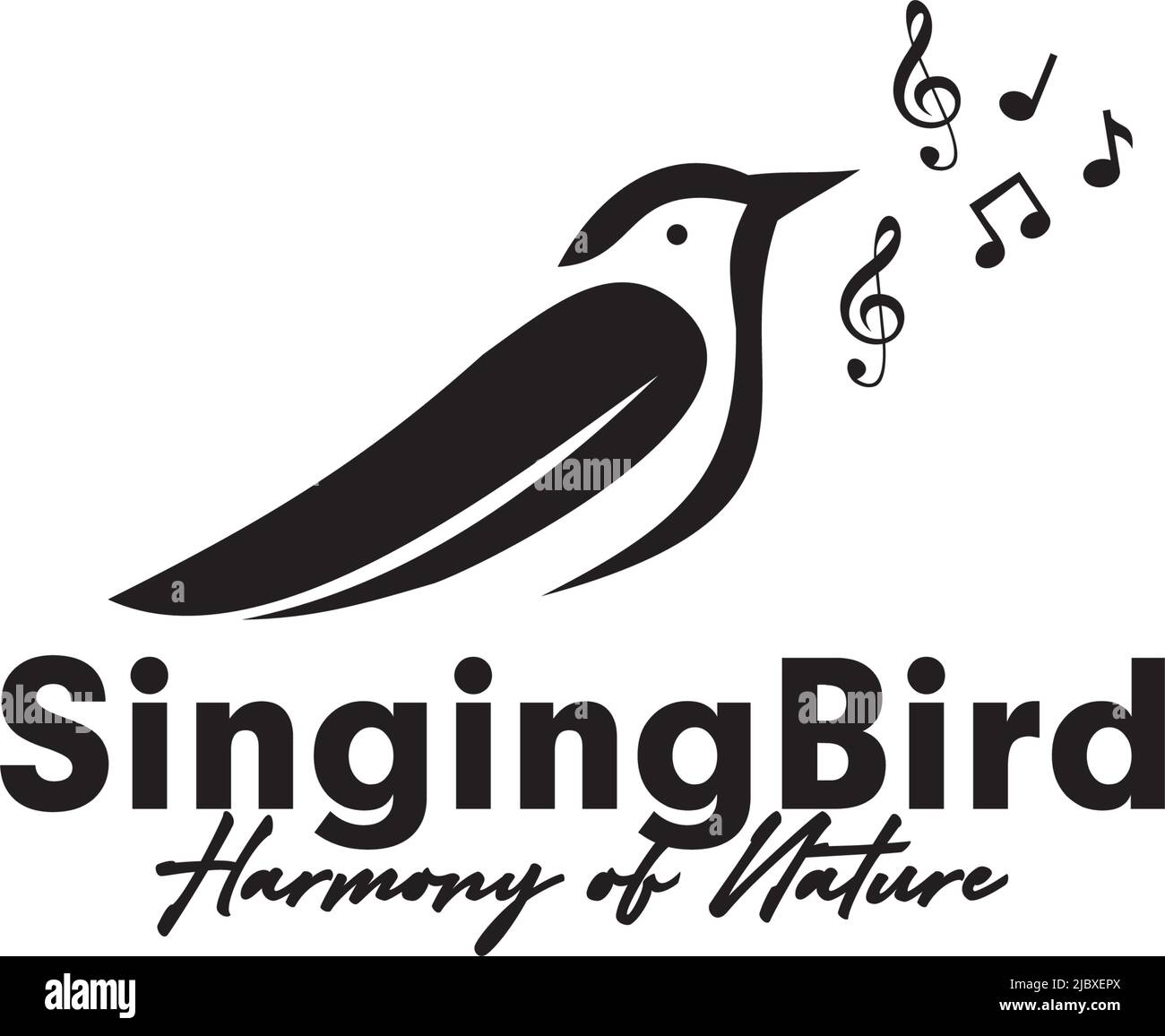 Modèle d'illustration vecto à motif représentant un logo représentant un oiseau origami Illustration de Vecteur