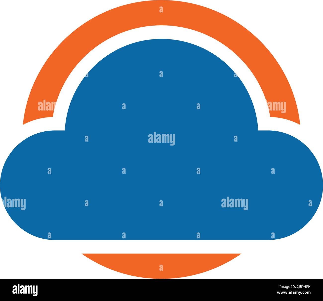 Modèle vectoriel d'inspiration pour le logo Cloud Illustration de Vecteur