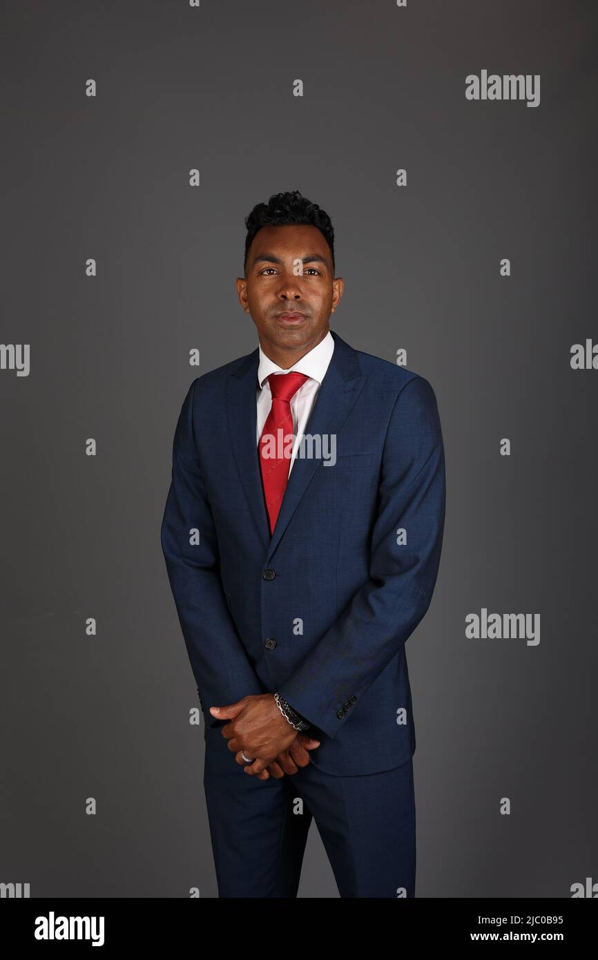 Crawley, Royaume-Uni 8th juin 2022 : Kevin Betsy, nouveau directeur du club de football de Crawley Town, au stade Broadfield de Crawley. Credit: James Boardman / Alamy Live News Banque D'Images