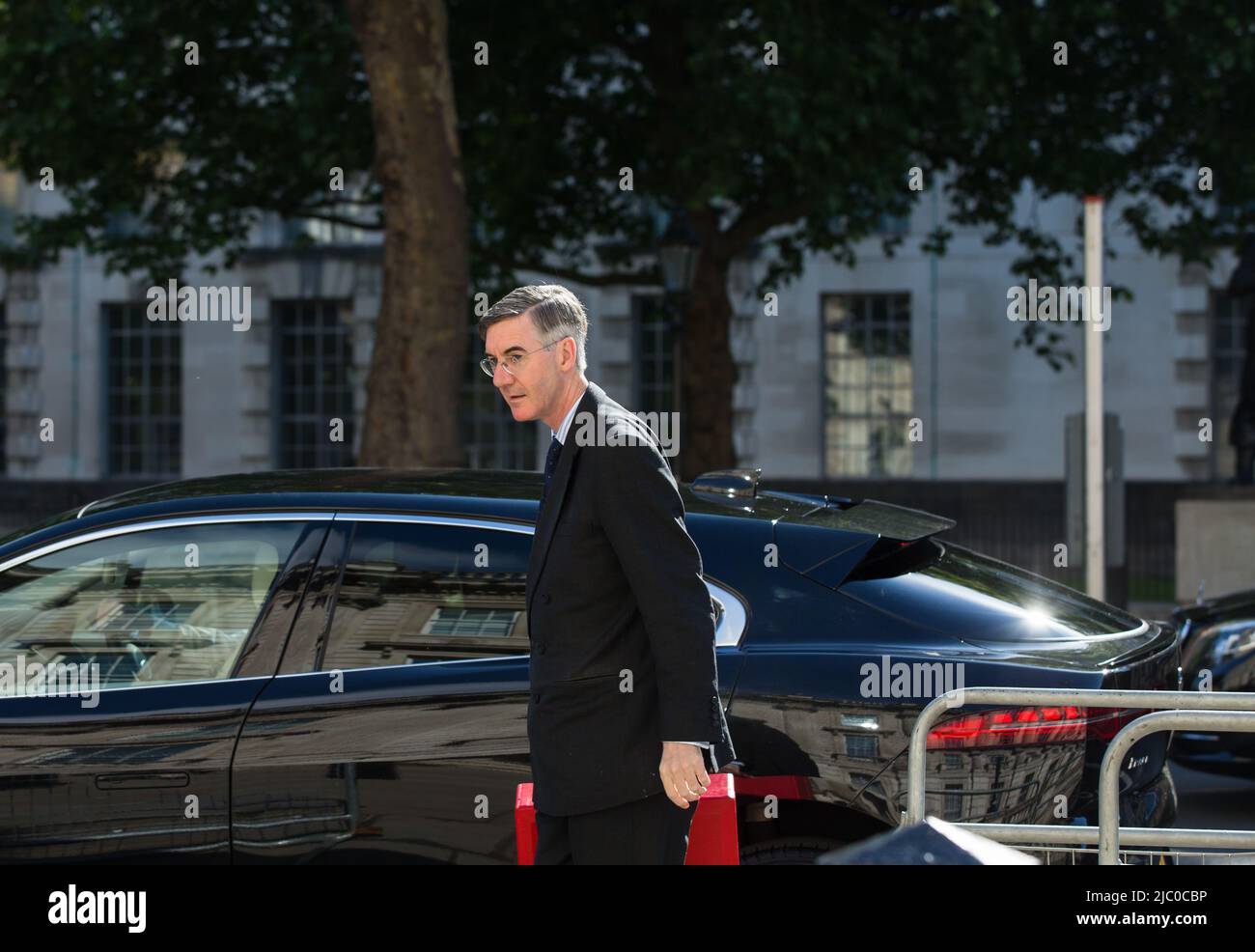 Londres royaume-uni 8th juin 2022 jacob rees-mogg Out Side withall Banque D'Images