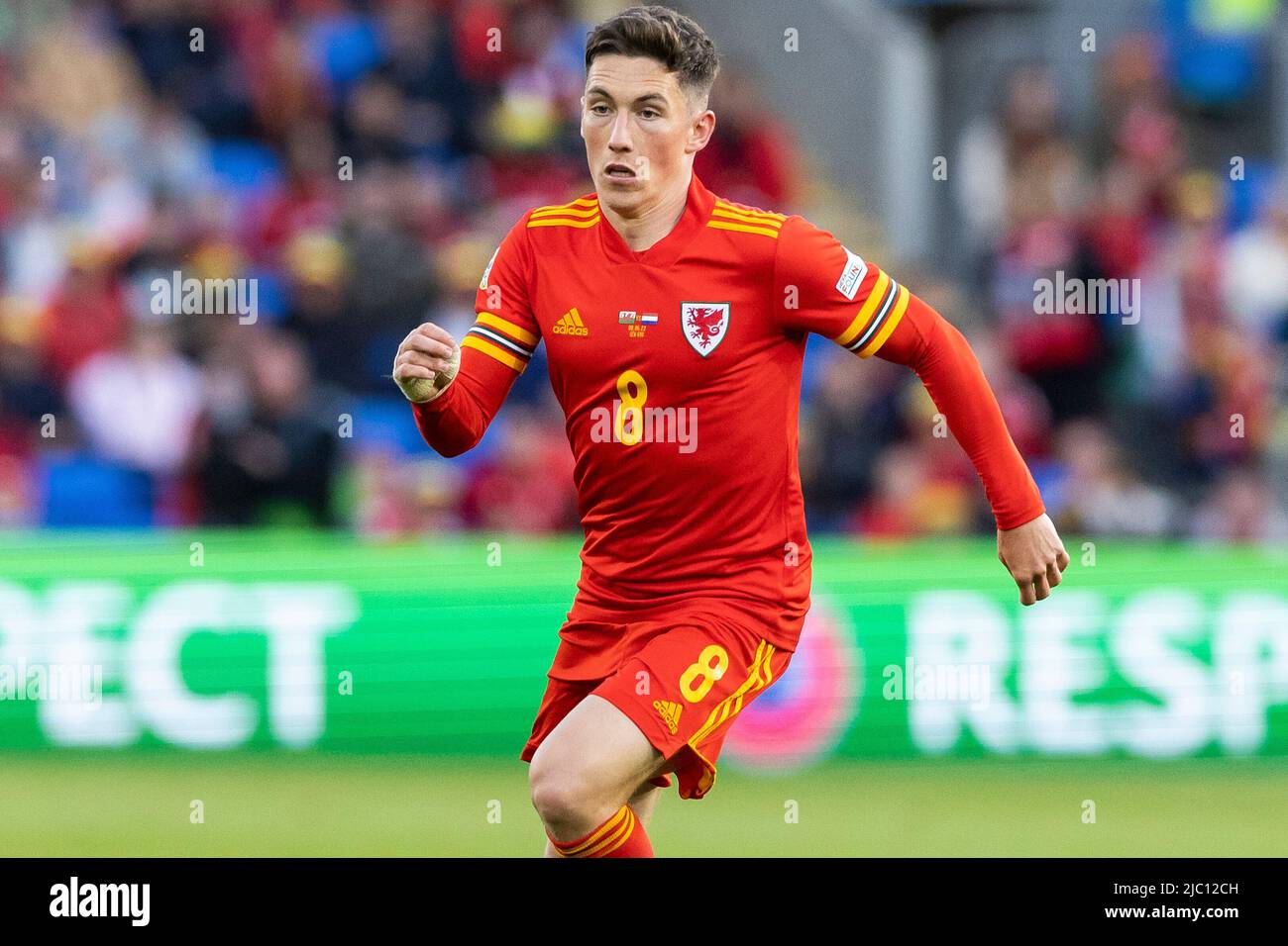 08-06-2022: Sport: Pays de Galles contre Nederland CARDIFF, ROYAUME-UNI - JUIN 8: Harry Wilson (pays de Galles) pendant le match de la Ligue des Nations entre pays de Galles et pays-Bas Banque D'Images