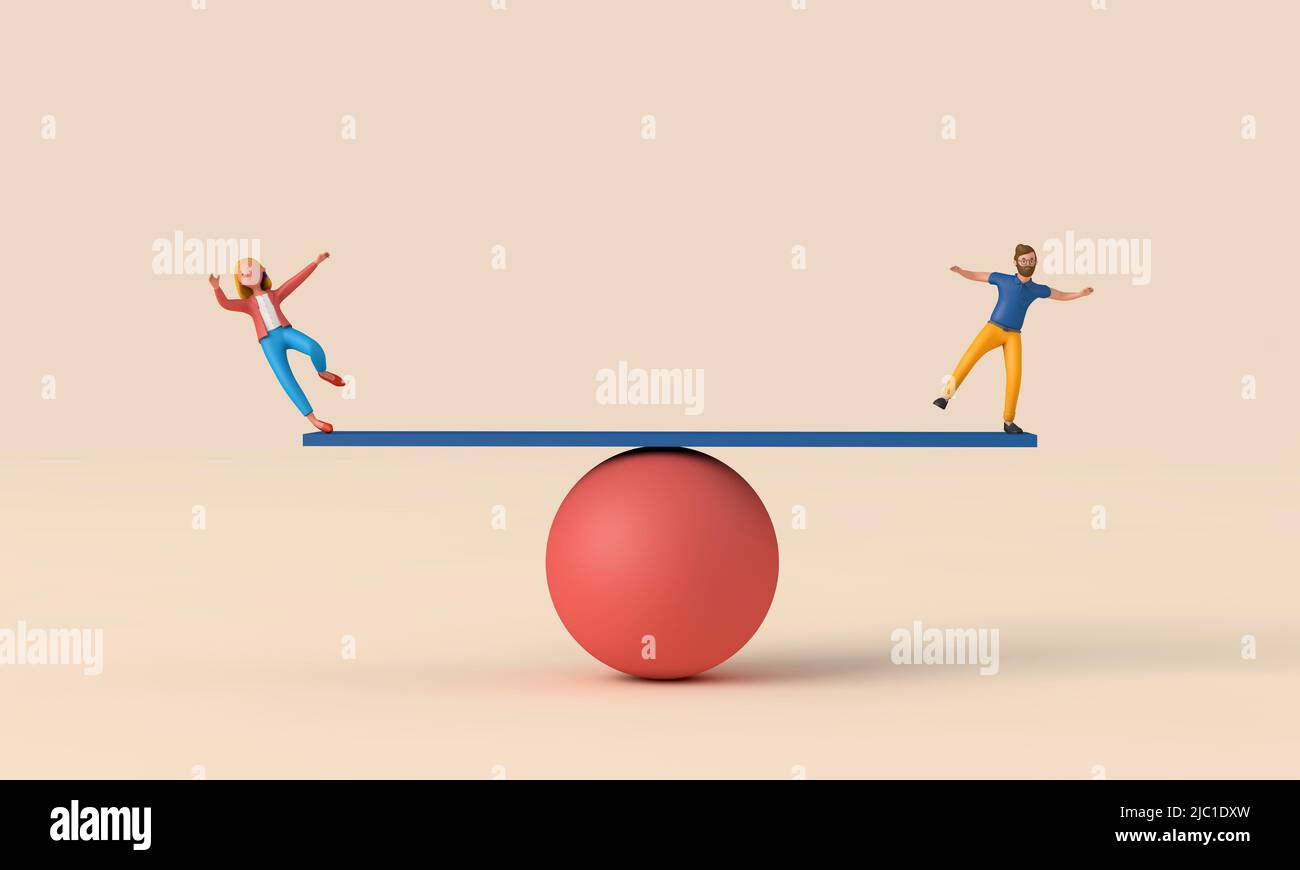 Parite homme femme Banque de photographies et d’images à haute ...