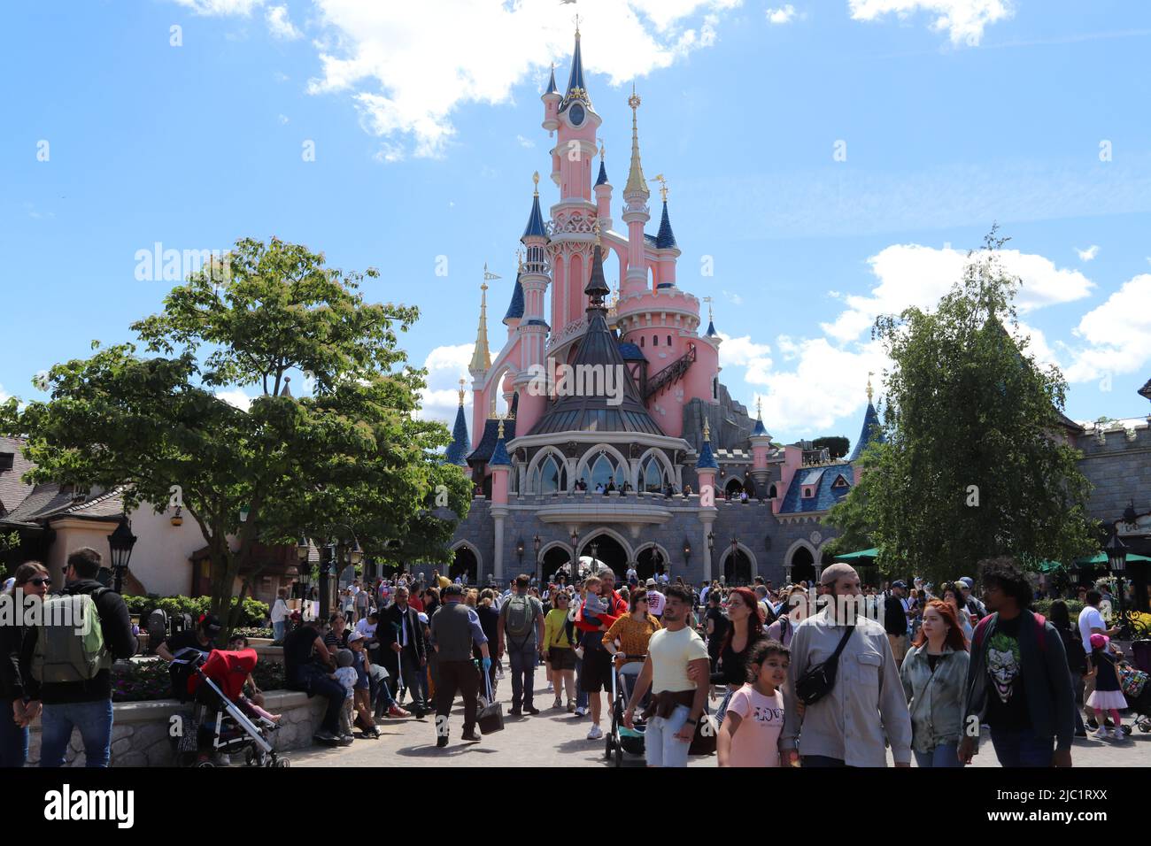 Le 30 anniversaire de Disneyland Paris France Banque D'Images