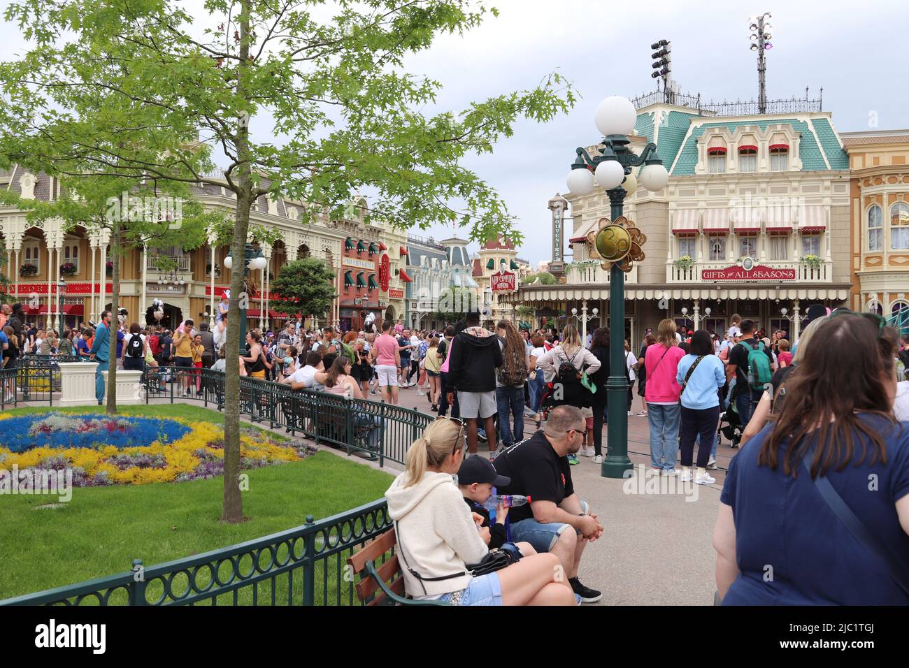 Disneyland Paris France, célébrant 30 ans de magie thr parc à thème ouvert en 1929 Banque D'Images