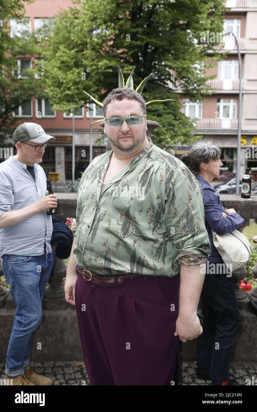 Daniel Zillmann BEI der Premiere von A E I O U - DAS SCHNELLE ALPHABET DER LIEBE Delphi Filmpalast. Berlin, 08.06.2022 Banque D'Images