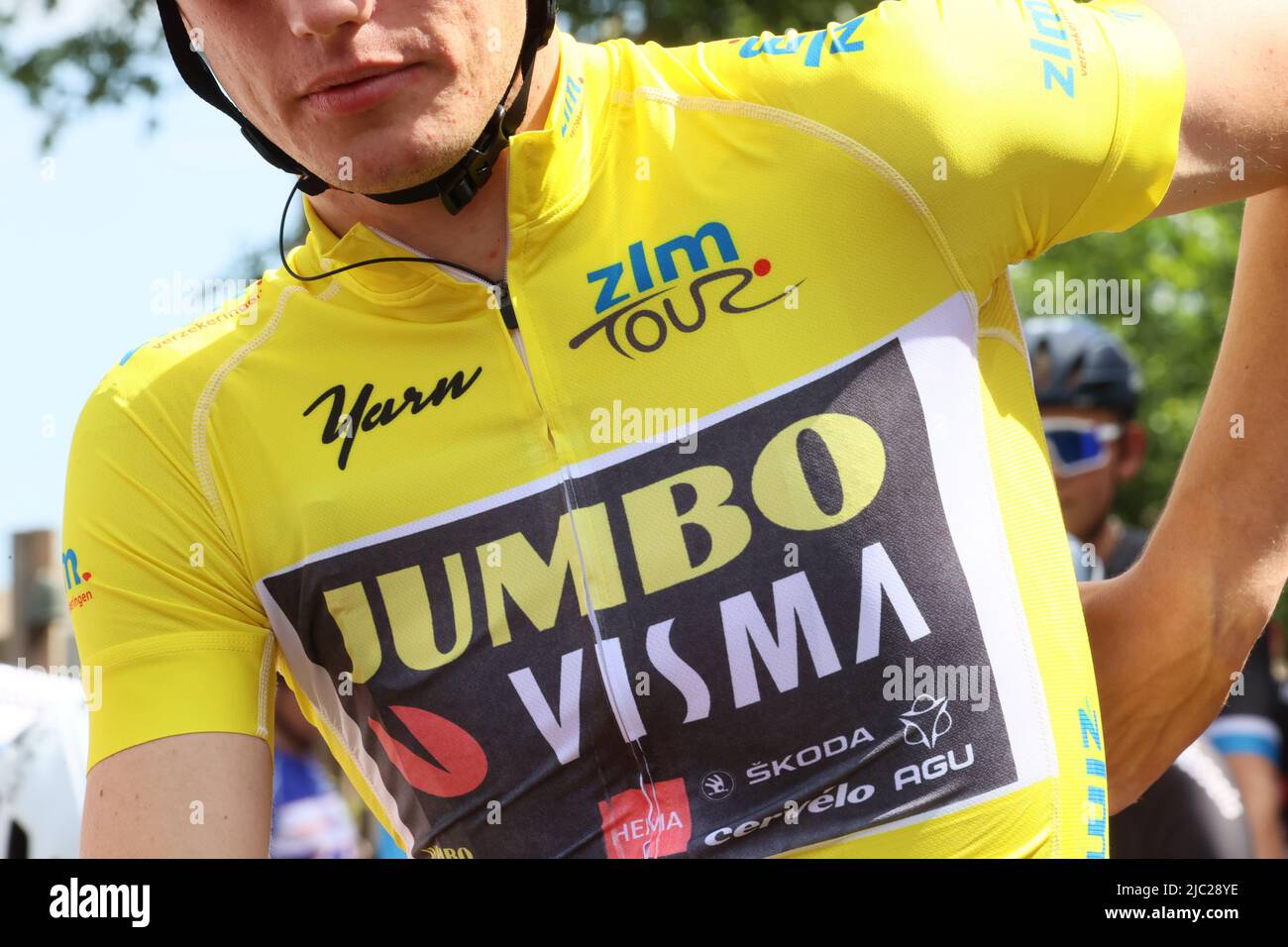 Goes, 8-06-2022, cyclisme, ZLM Tour 2022, hommes, Olav Kooij (photo de Pro Shots/Sipa USA) *** droits mondiaux sauf Autriche et pays-Bas *** Banque D'Images