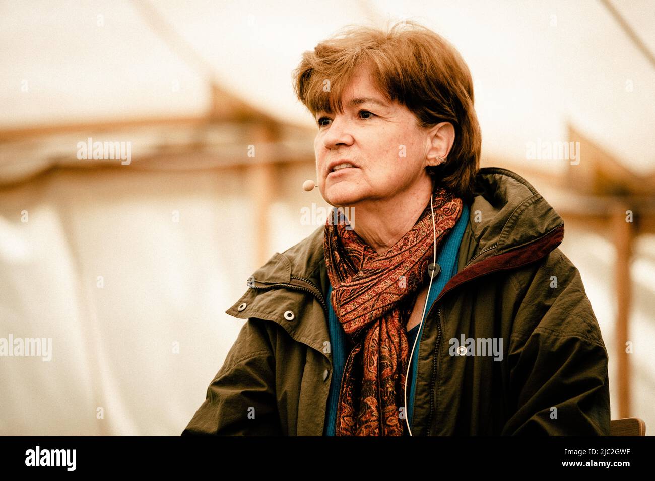 Copenhague, Danemark. 27th, mai 2022. L'océanographe américain, biologiste marin et auteur Edith Widder a assisté à un discours lors du festival scientifique danois Bloom Festival 2022 à Copenhague. (Photo: Gonzales photo - Malthe Ivarsson). Banque D'Images