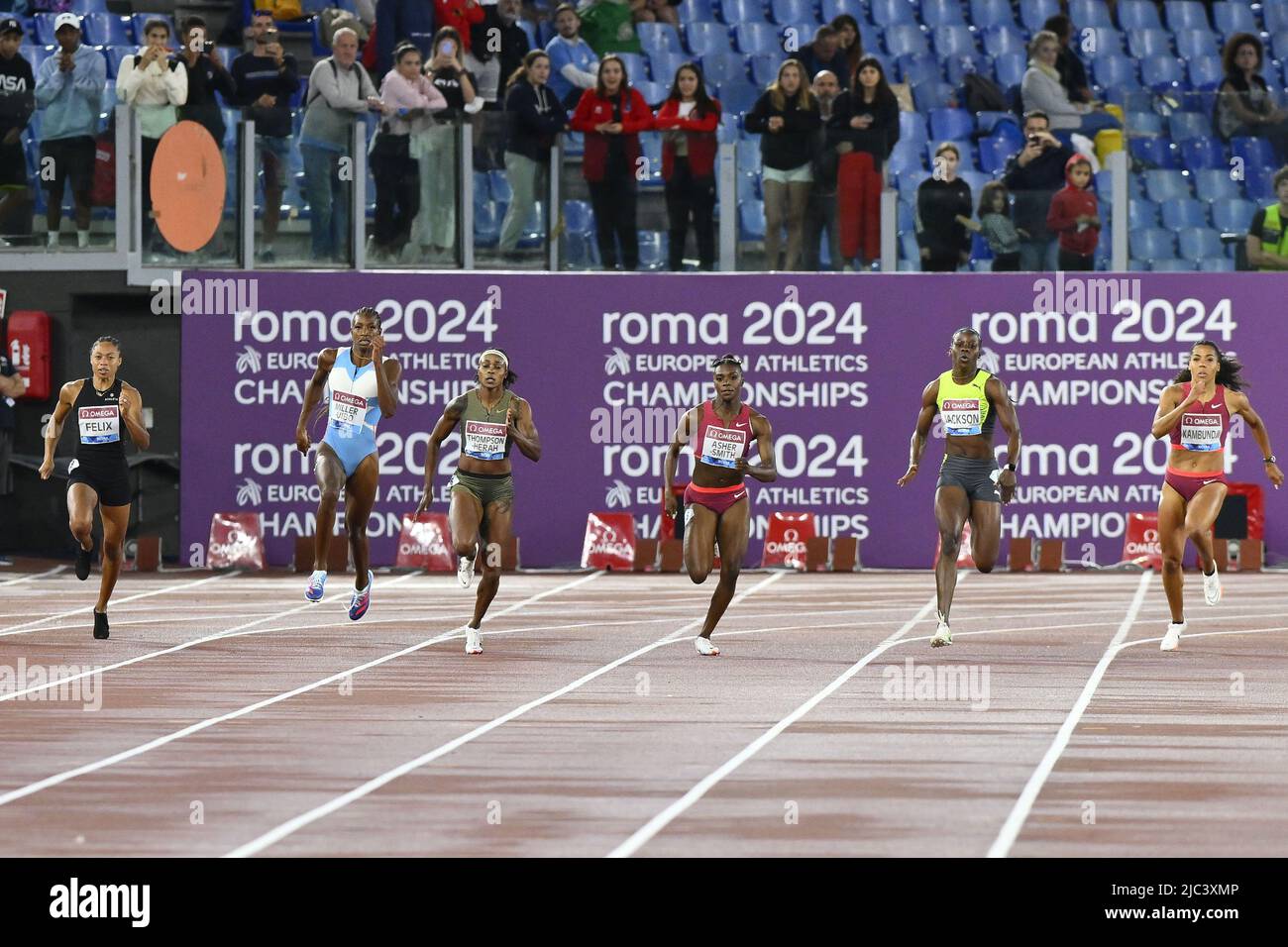 Rome, Italie. 09th juin 2022. Pendant le Gala d'or Pietro Mennea, Diamond League, au Stadio Olimpico, 9th juin 2022, Rome, Italie. Crédit : Agence photo indépendante/Alamy Live News Banque D'Images