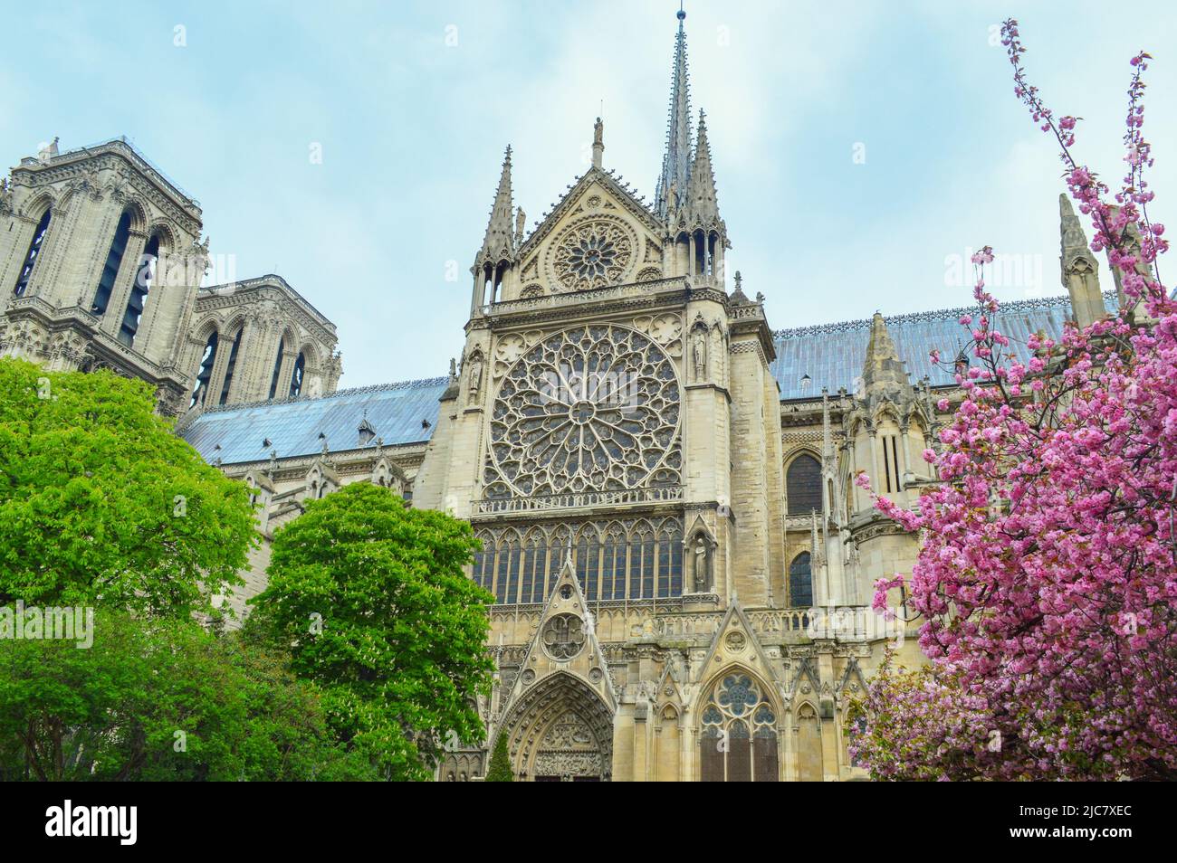 La Cathédrale Notre Dame Banque D'Images