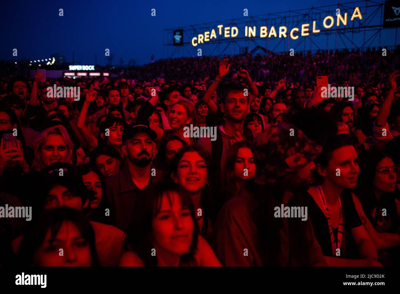 Festival de la scène de Cupra lors de l'édition 2022 de nos Primavera Sound  qui s'est tenue à Porto, au Portugal Photo Stock - Alamy